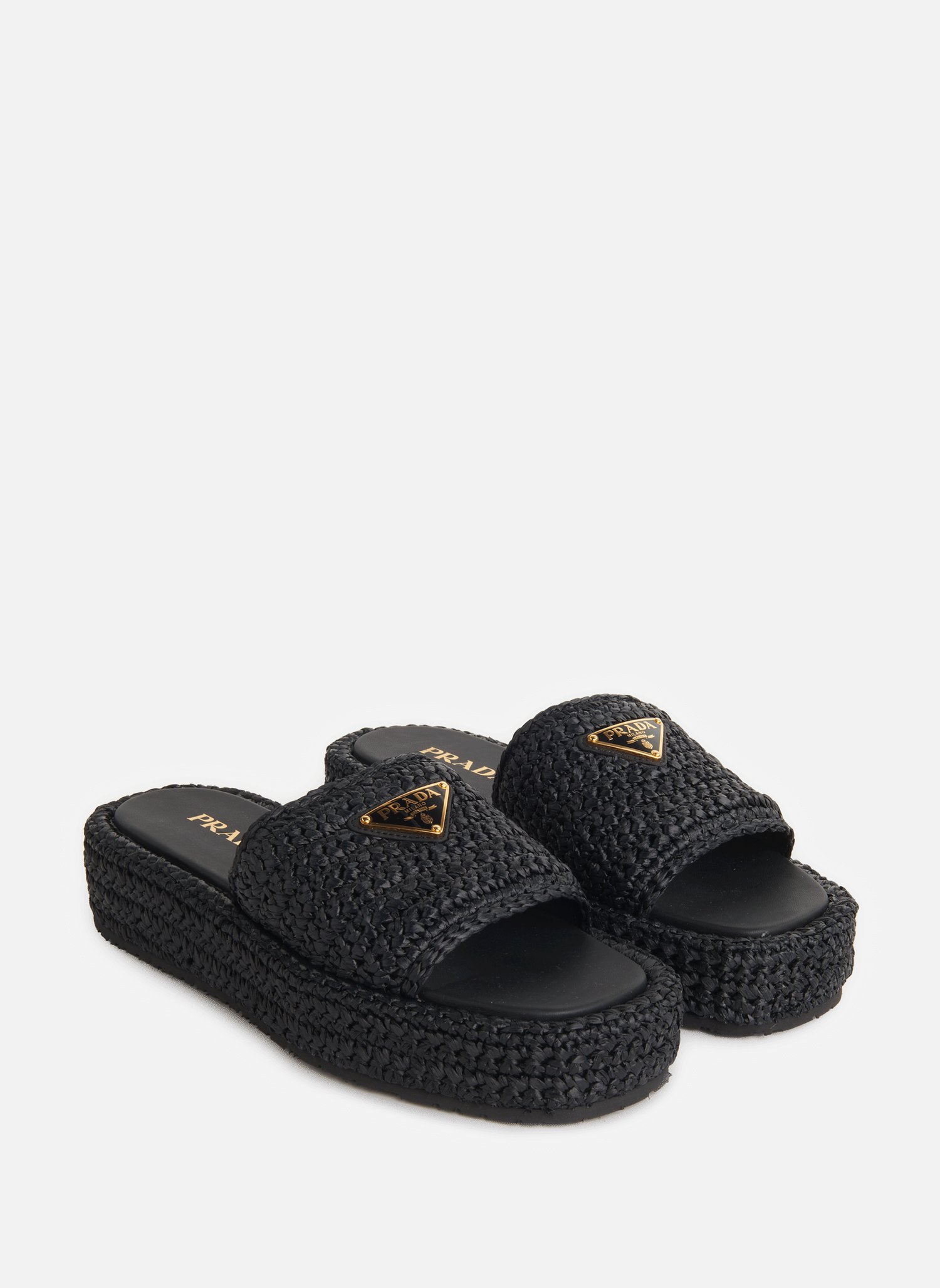 CROCHET PLATFORM MULES PRADA for WOMEN