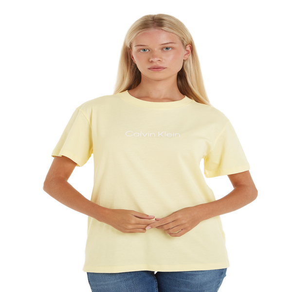 Calvin Klein Givenchy Paris 3 Avenue George V T-shirt In Cotton In Yellow