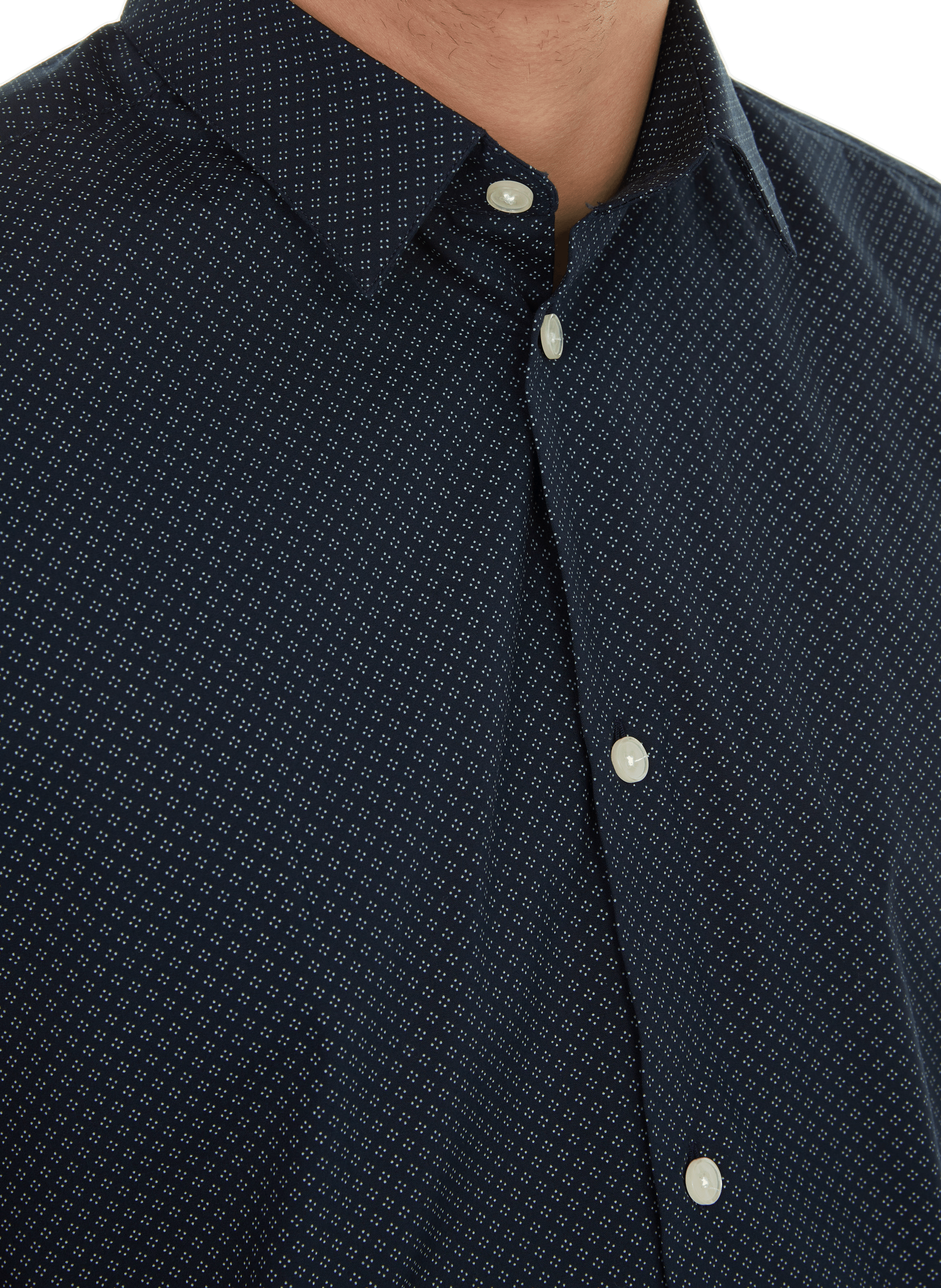 Chemise imprimée en coton  AU PRINTEMPS PARIS Bleu