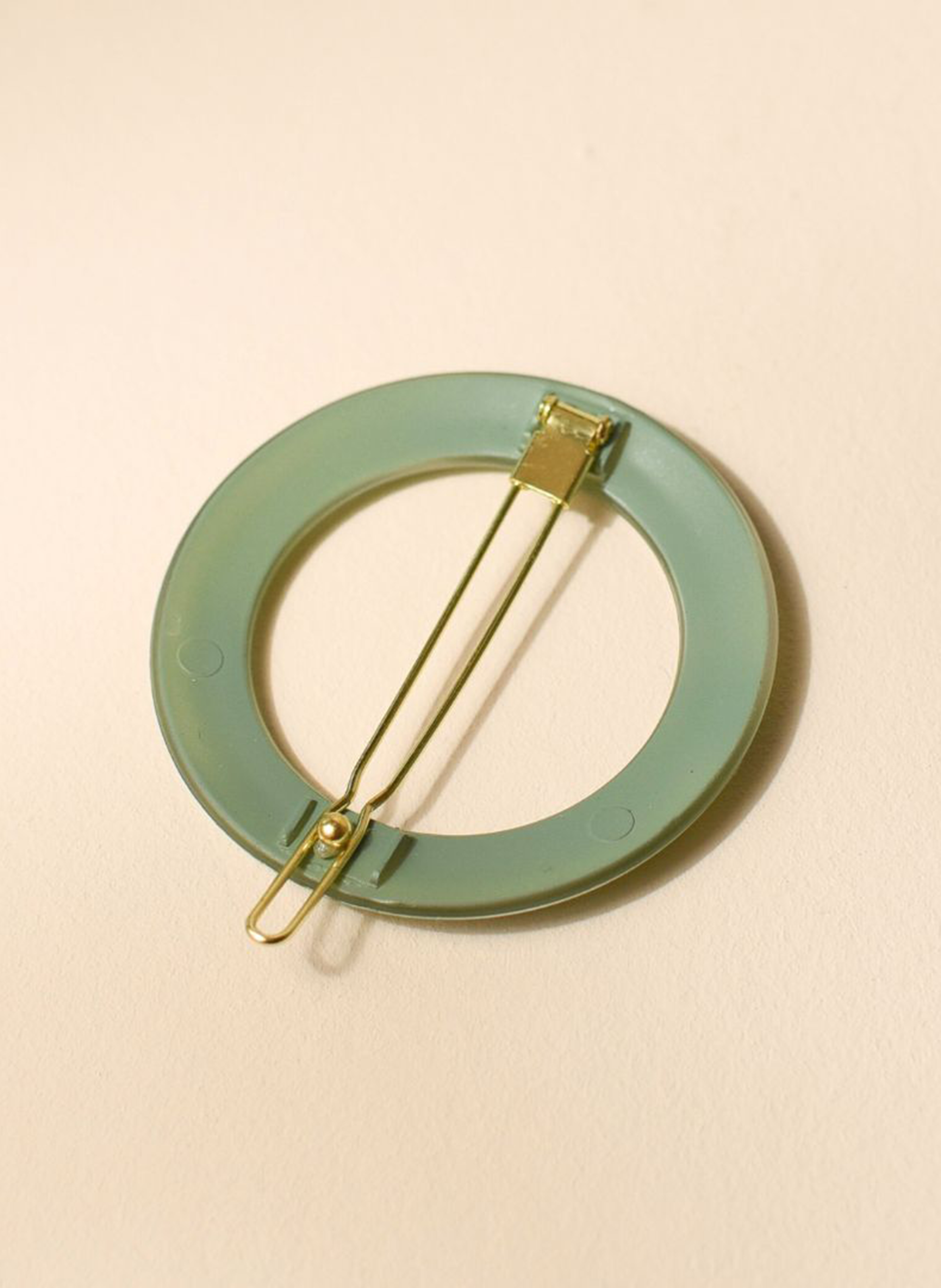 Round hair clip BACHCA Vert d'eau