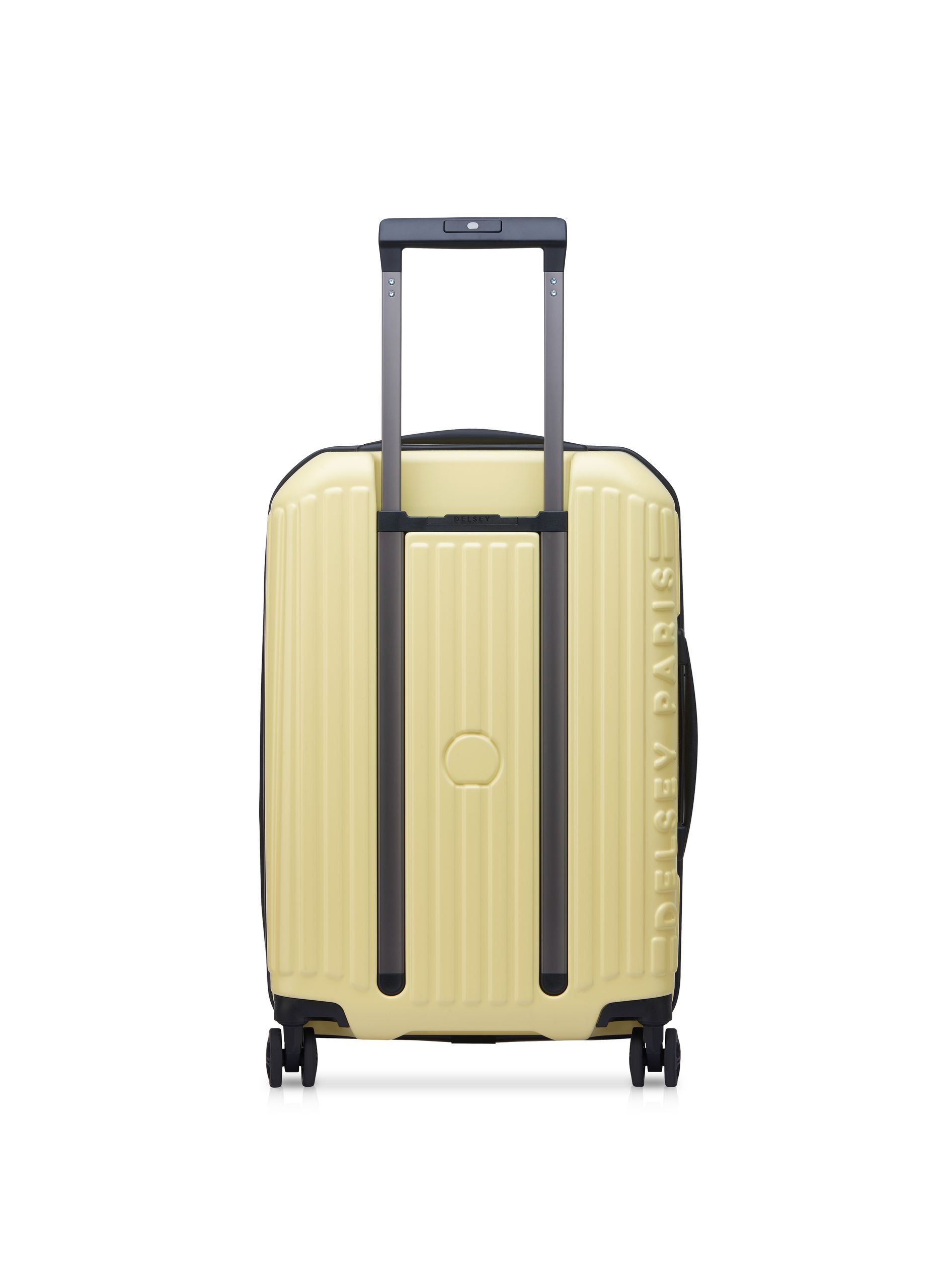 Valise cabine rigide taille s - securitime zip DELSEY PARIS Jaune