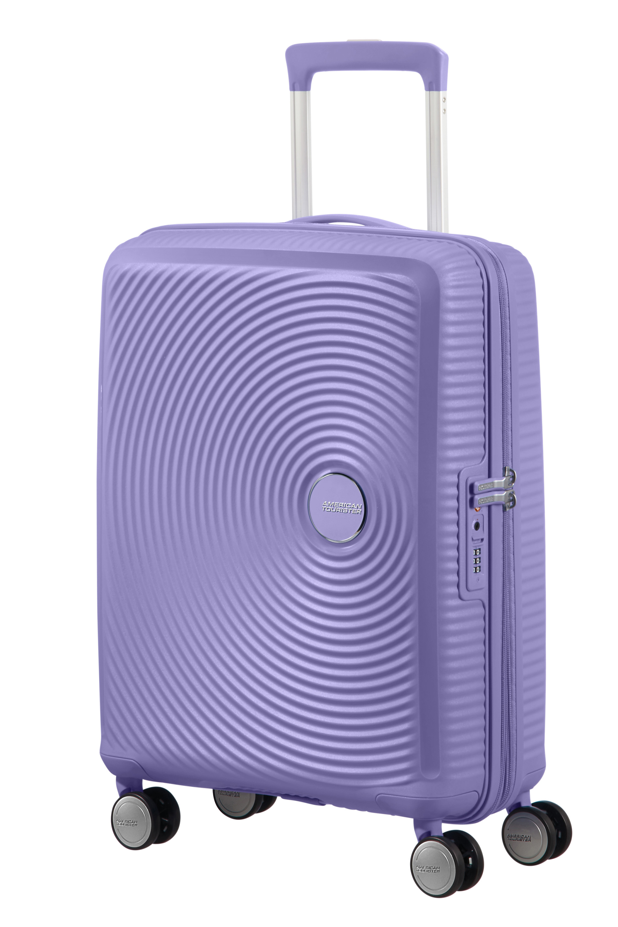 Soundbox valise 4 roues taille s AMERICAN TOURISTER Violet