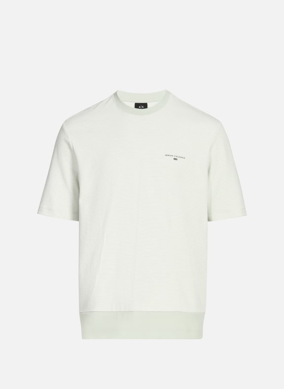 Striped T-shirt Multicolour by ARMANI EXCHANGE ARMANI EXCHANGE Striped T-shirt Multicolour