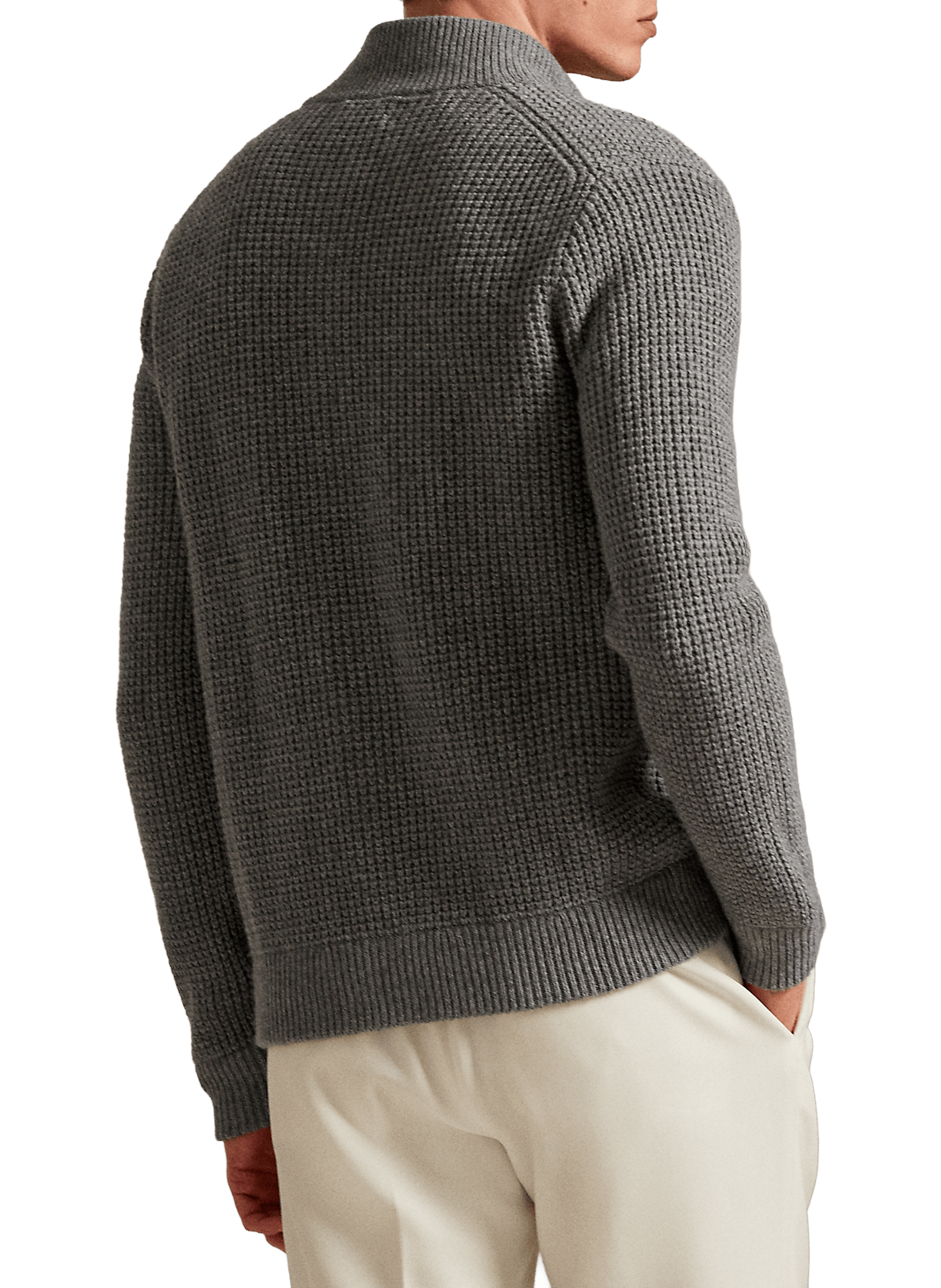 Cropped cardigan POLO RALPH LAUREN Grey