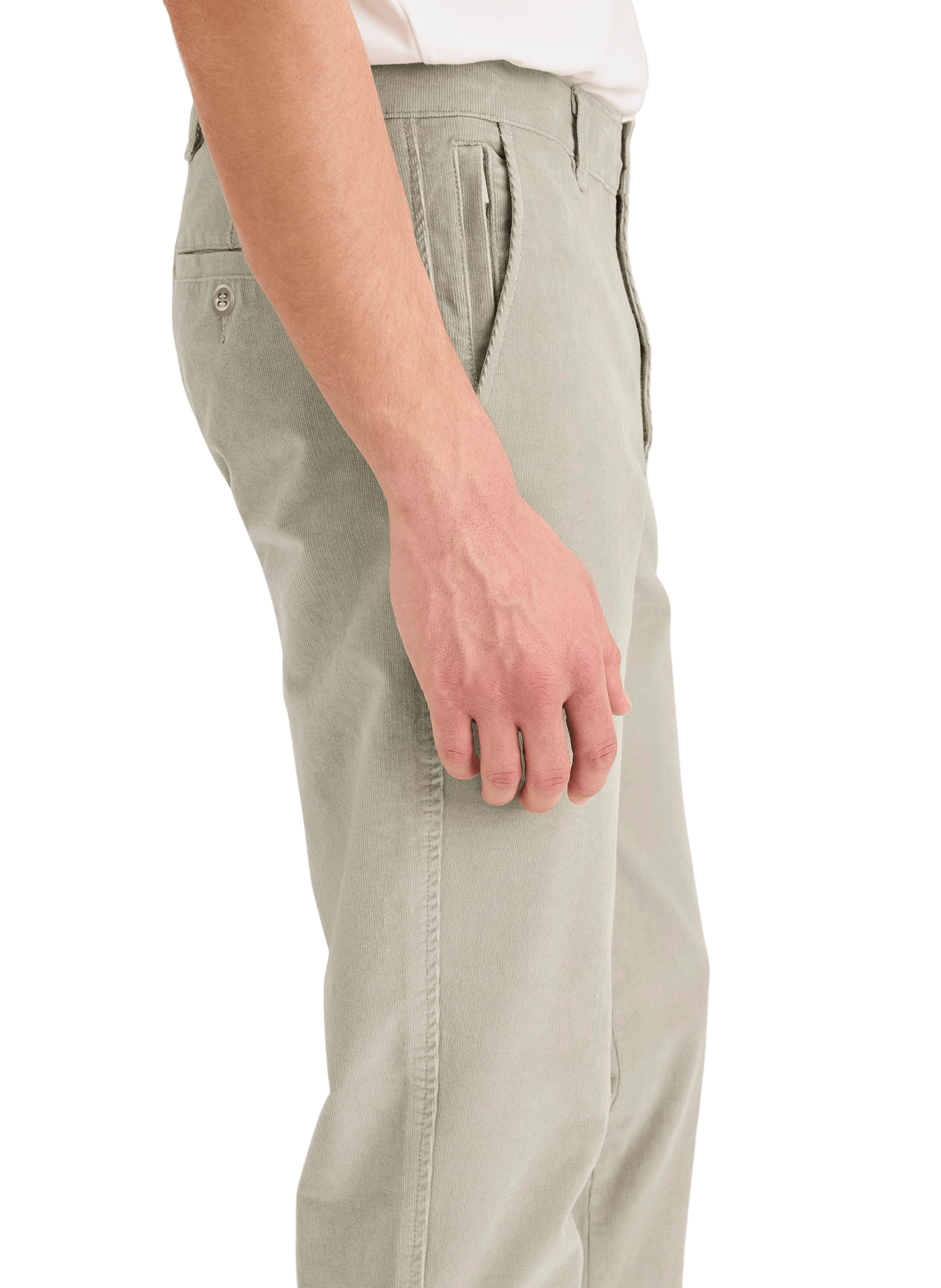 Pantalon droit en coton DOCKERS Beige