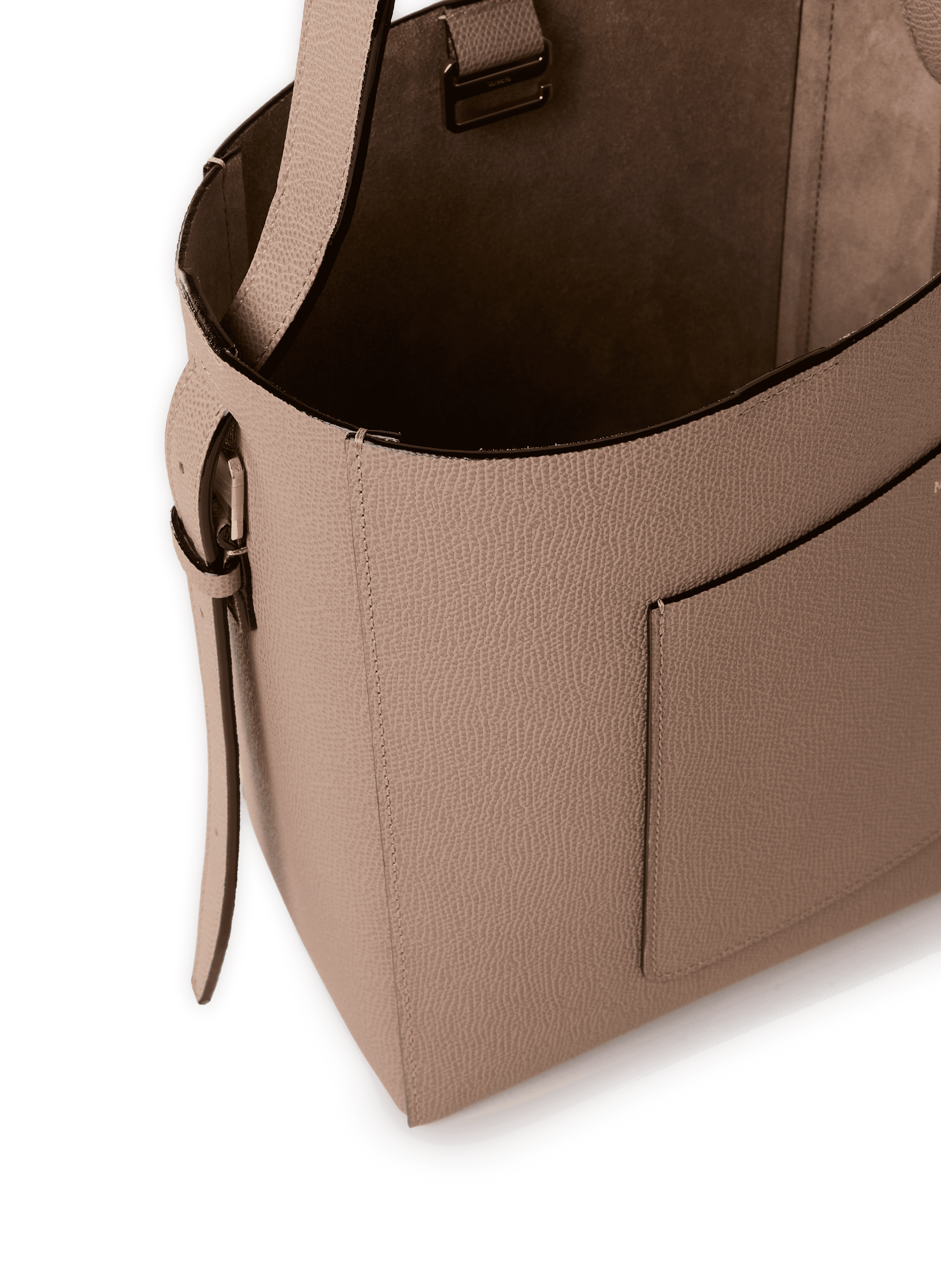 Soft Bucket Mini Bag VALEXTRA Brown