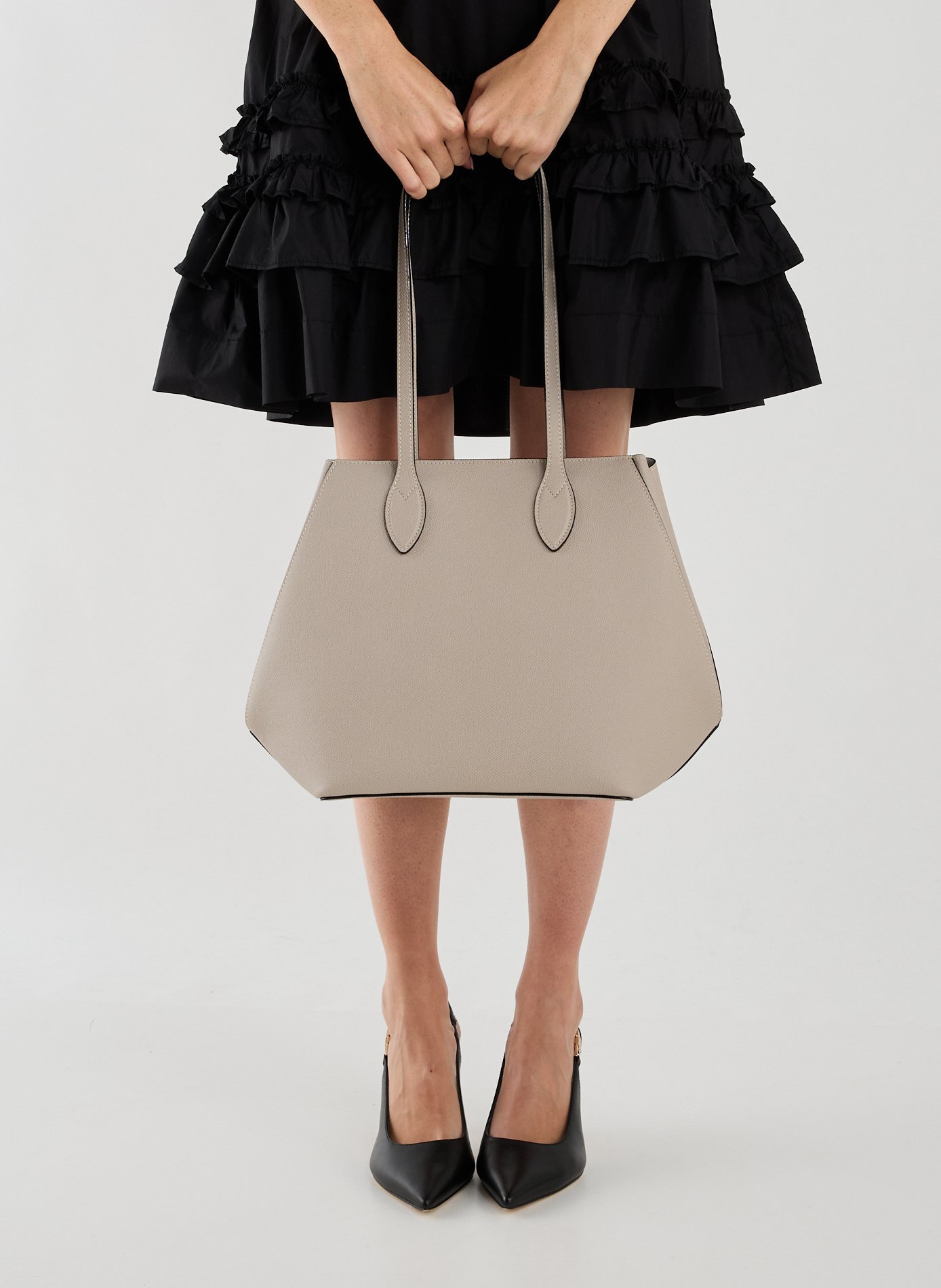 Shopping Bag Vivi Medium VALEXTRA Beige