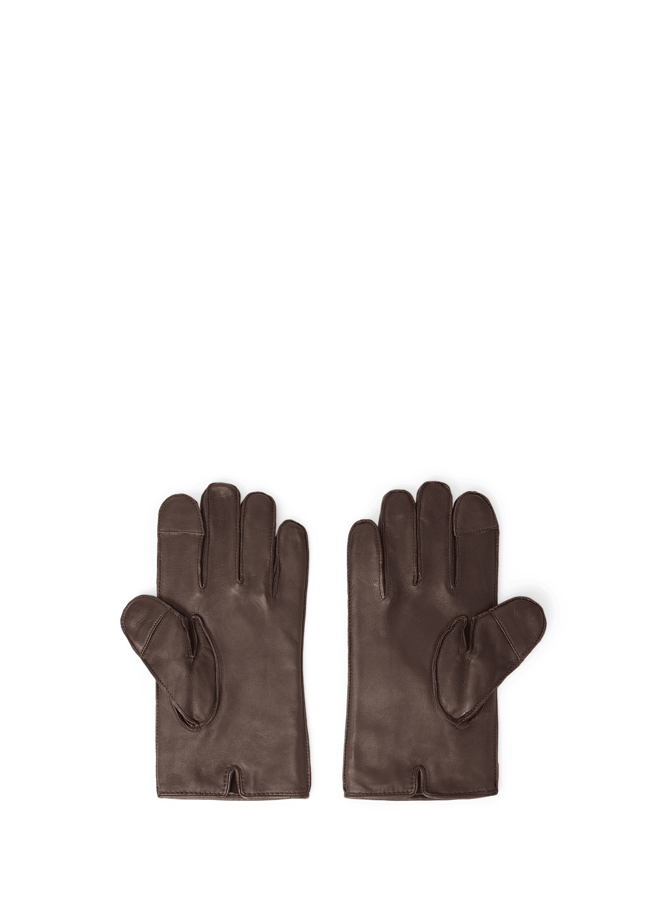 POLO RALPH LAUREN Gants en cuir Marron
