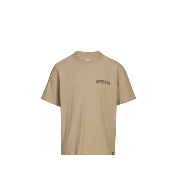 T-shirt en coton Beige L Male