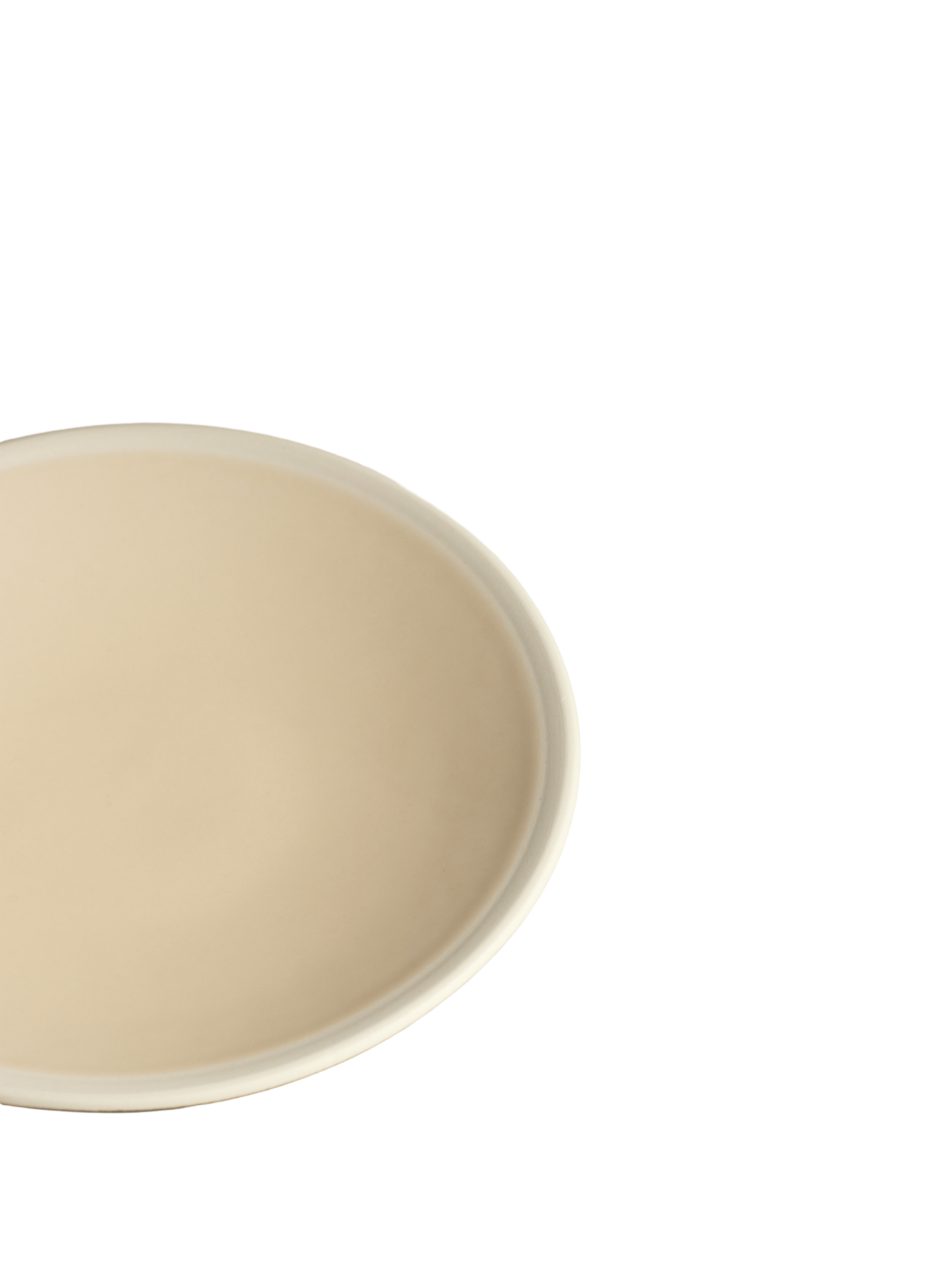 Assiette à dessert sicilia MAISON SARAH LAVOINE Beige