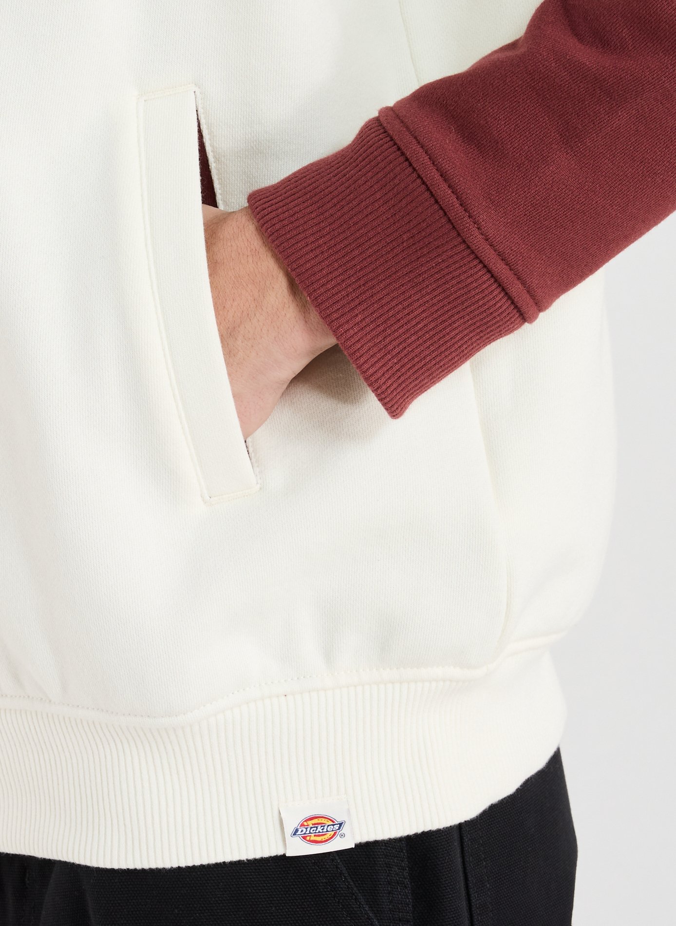 Cotton sweatshirt DICKIES Red