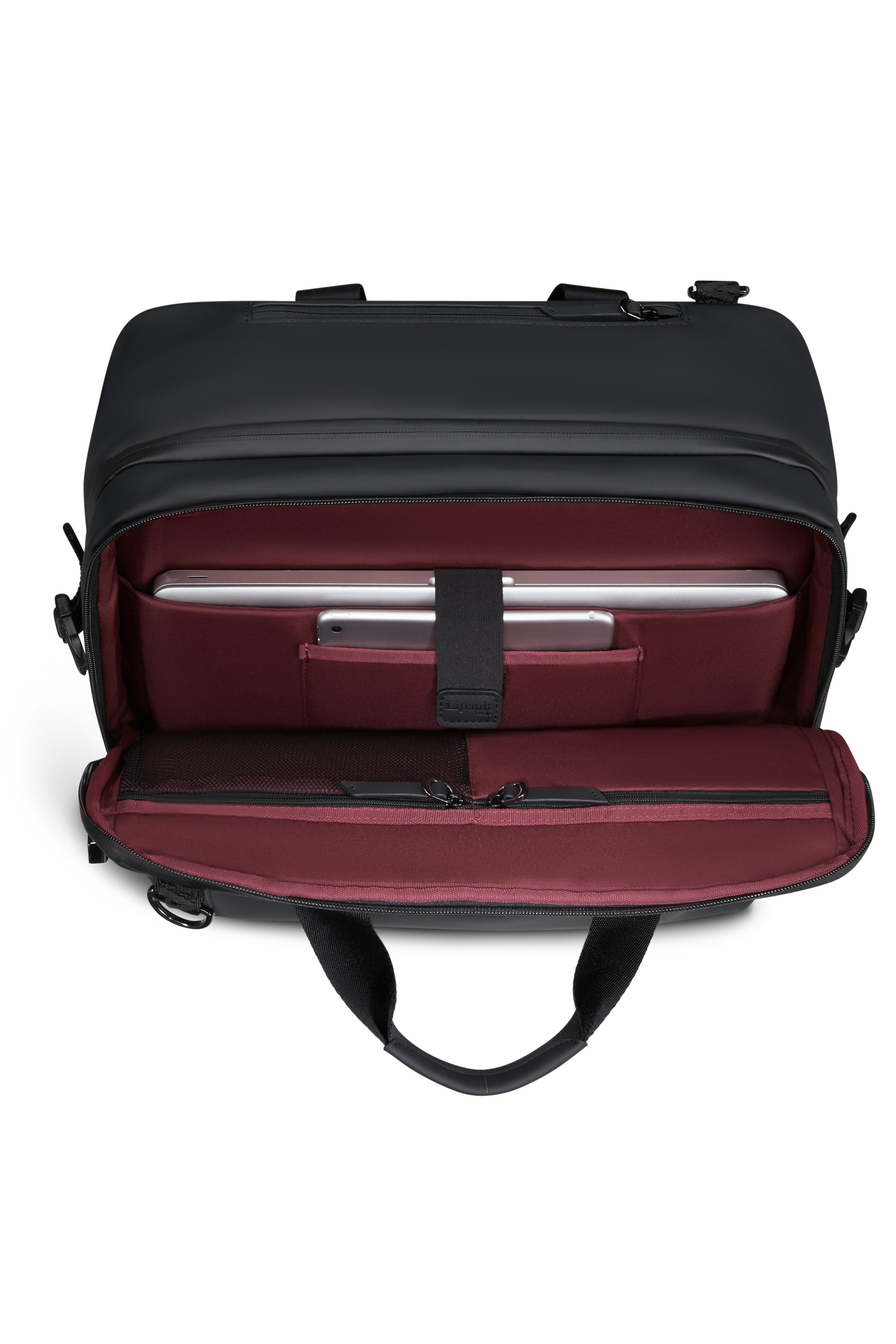 Lost in berlin rolling tote taille s LIPAULT PARIS Noir