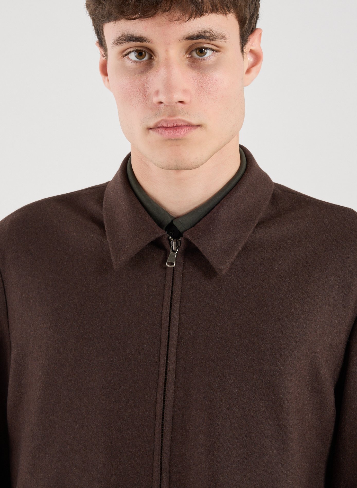 Wool jacket SUNSPEL Brown