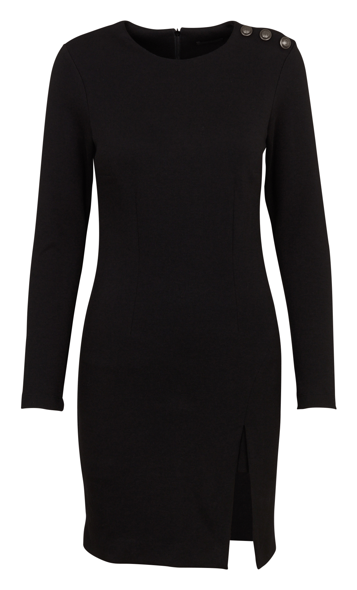 Robe courte col rond IKKS Noir