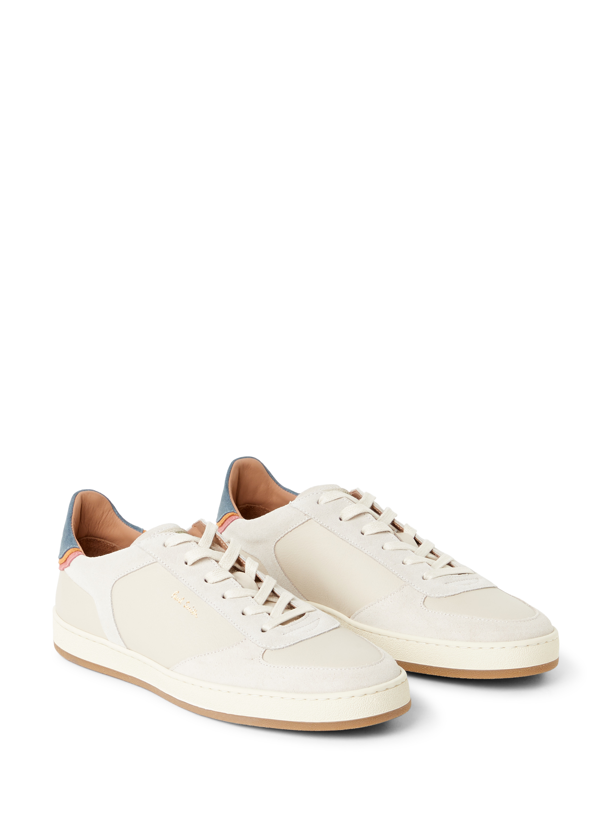 Baskets Destry en cuir  PAUL SMITH Blanc