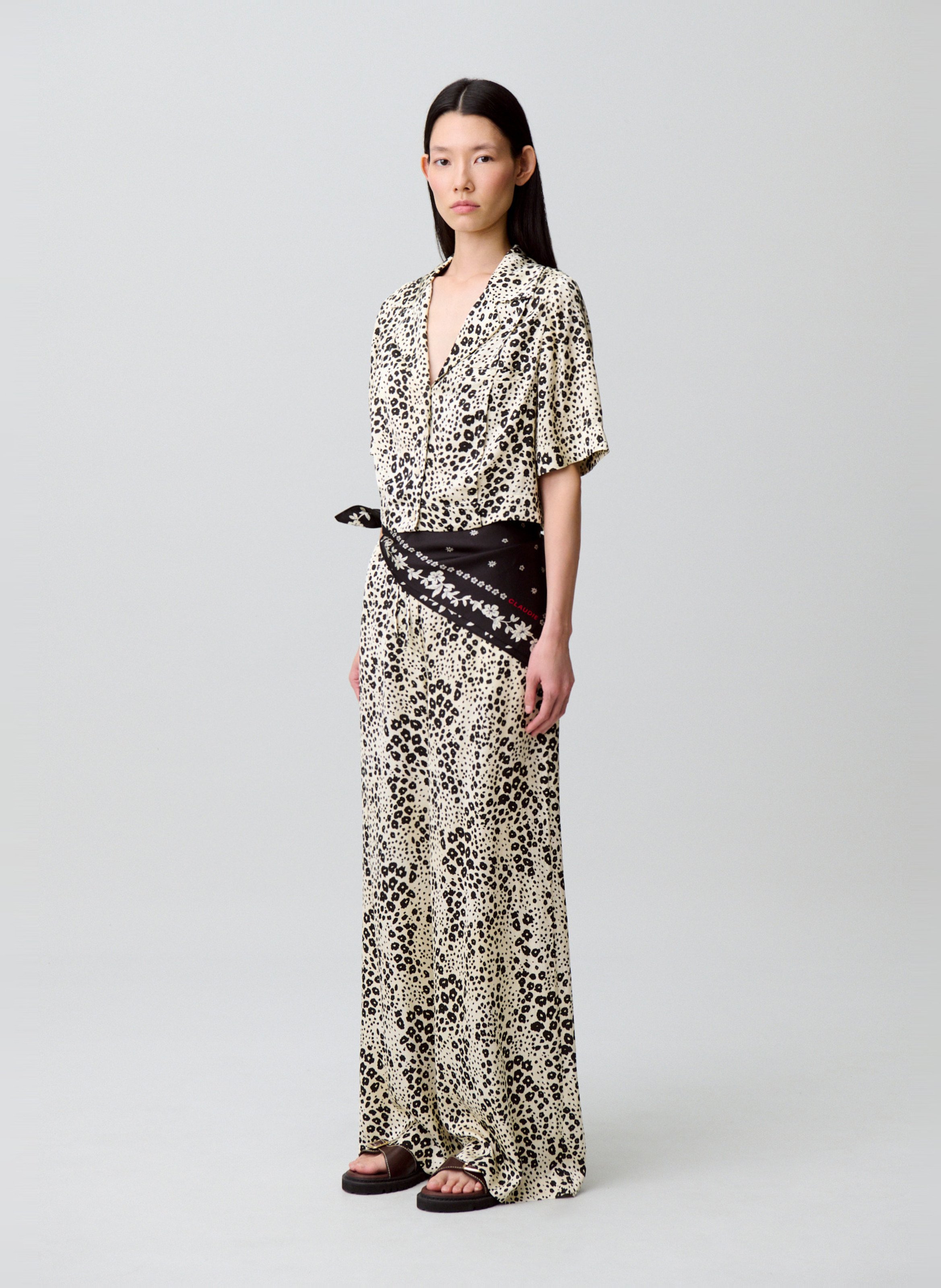 Chemise col tailleur CLAUDIE PIERLOT Multicolore