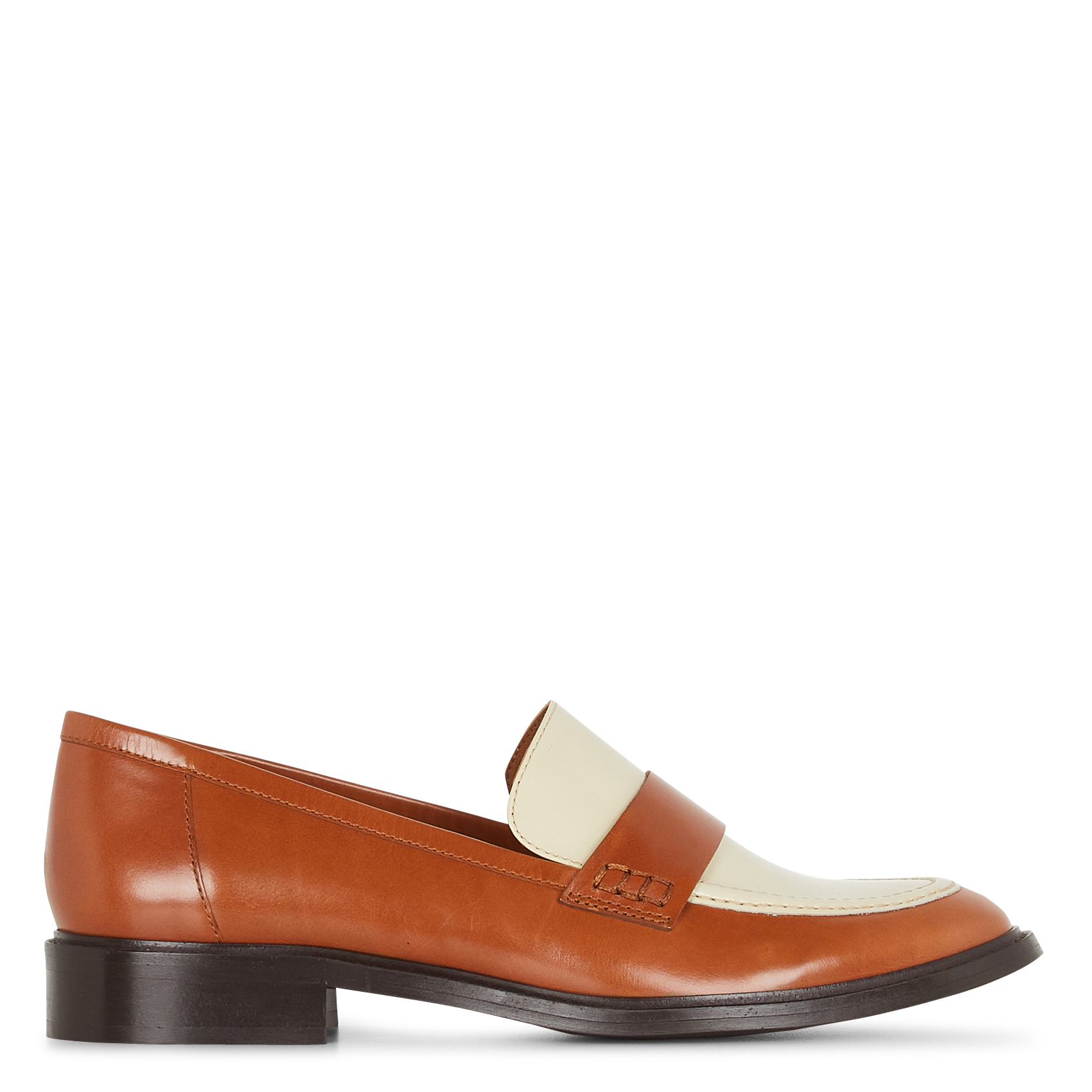 Mocassins en cuir samy MAISON 123 Beige