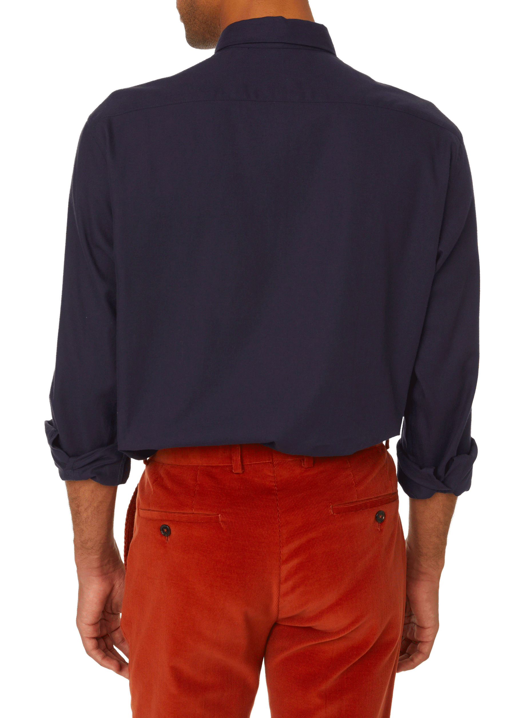 Cotton flannel shirt SAISON 1865 Blue