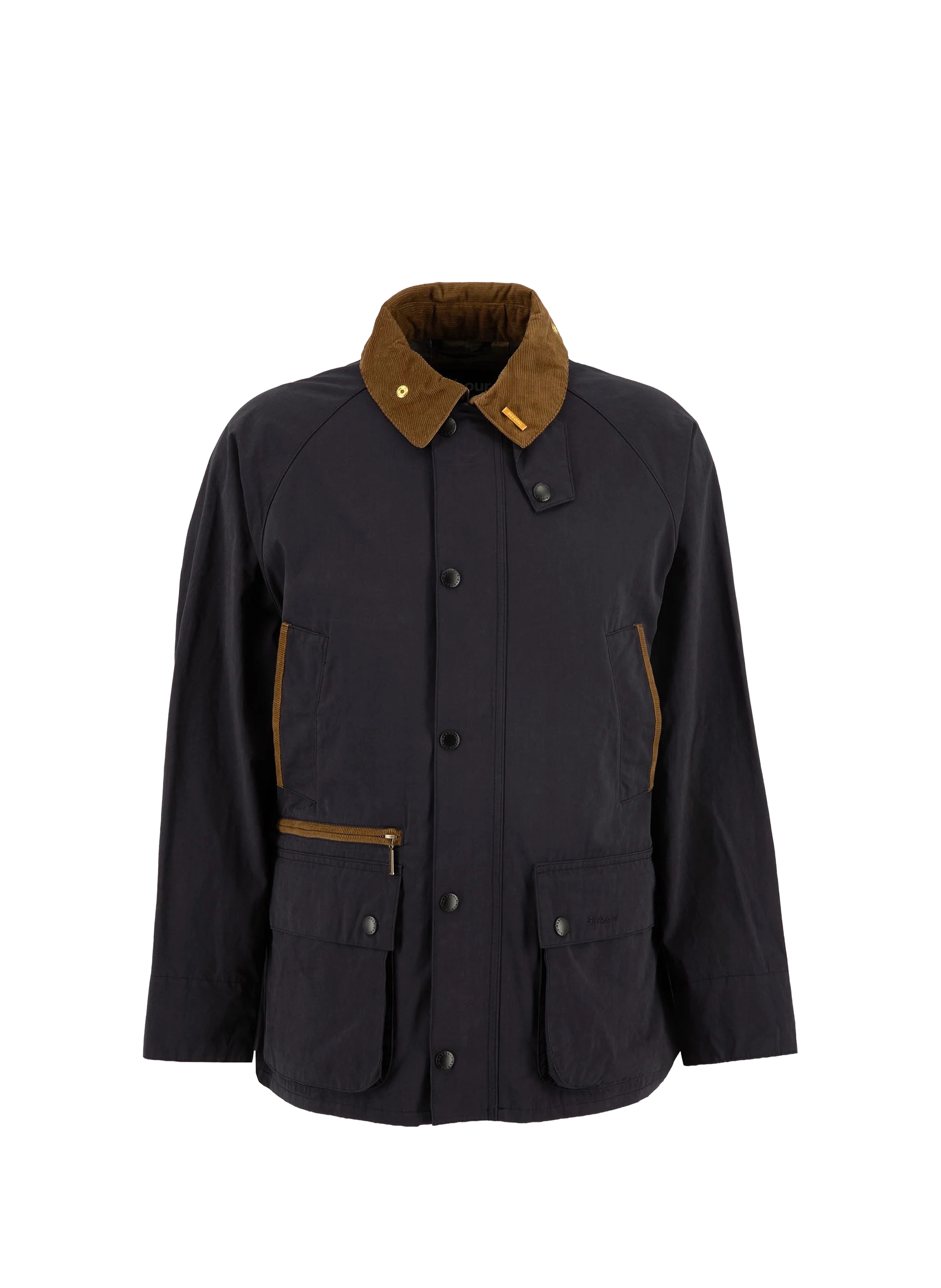 Veste droite col boutonné BARBOUR Blue