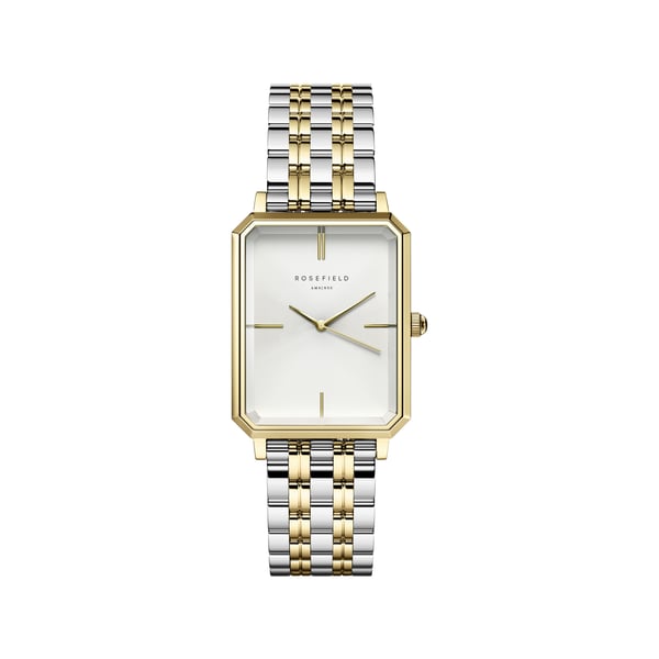Montre analogique Octagon en acier inoxydable Montre analogique Octagon en acier inoxydable