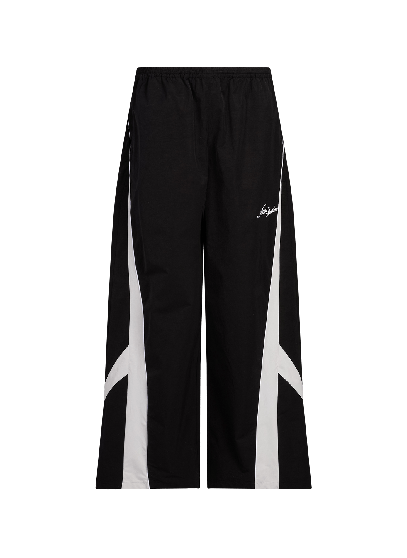 Pantalon de survêtment en coton mélangé ACNE STUDIOS Noir