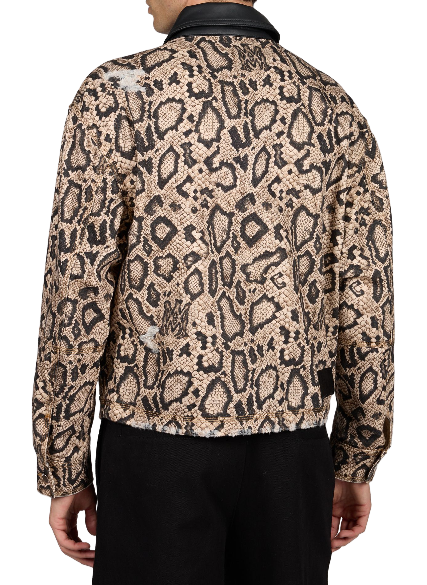 Veste imprimée en coton AMIRI Multicolore