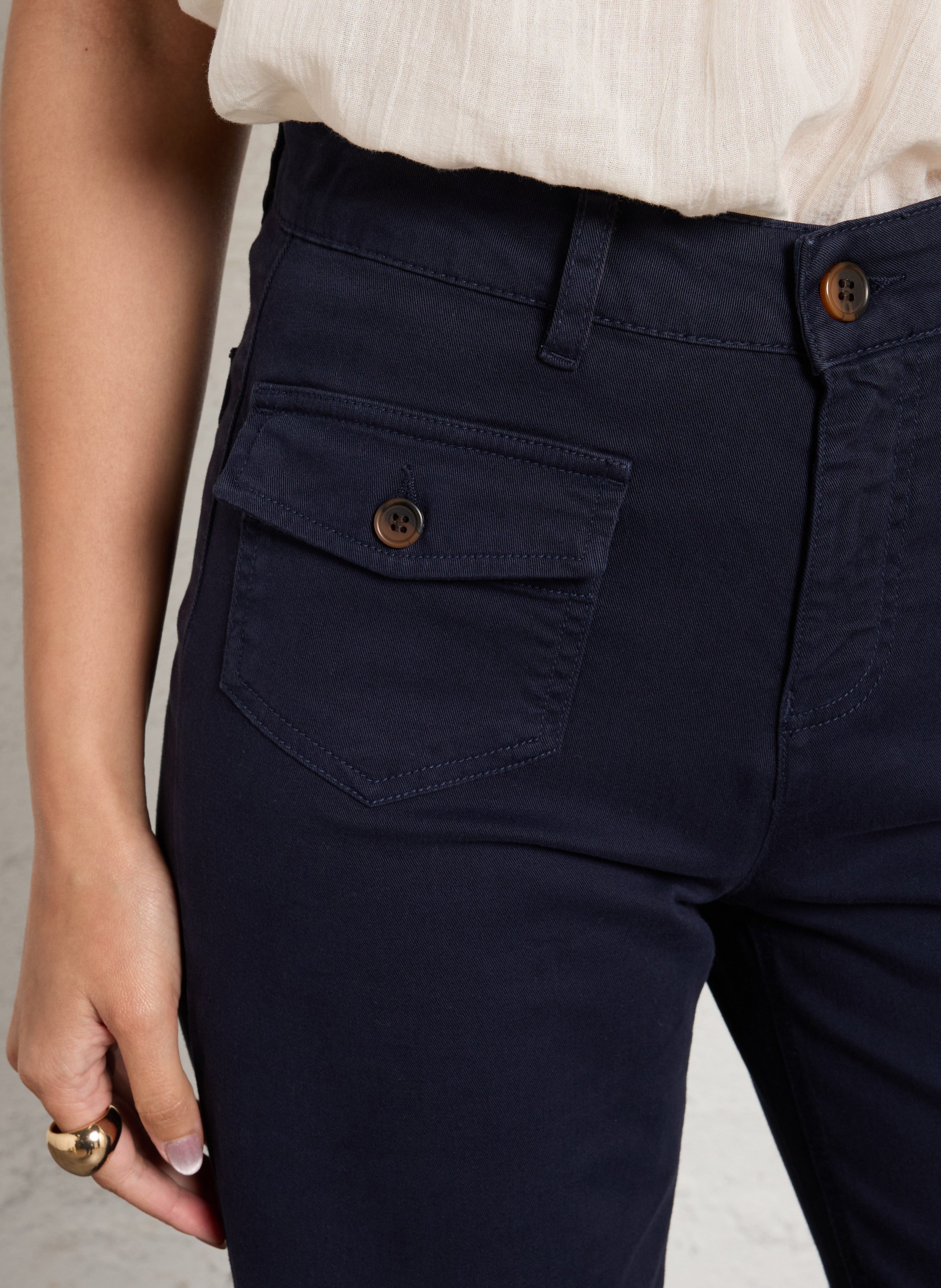 Jean large en coton tiago MAISON 123 Bleu