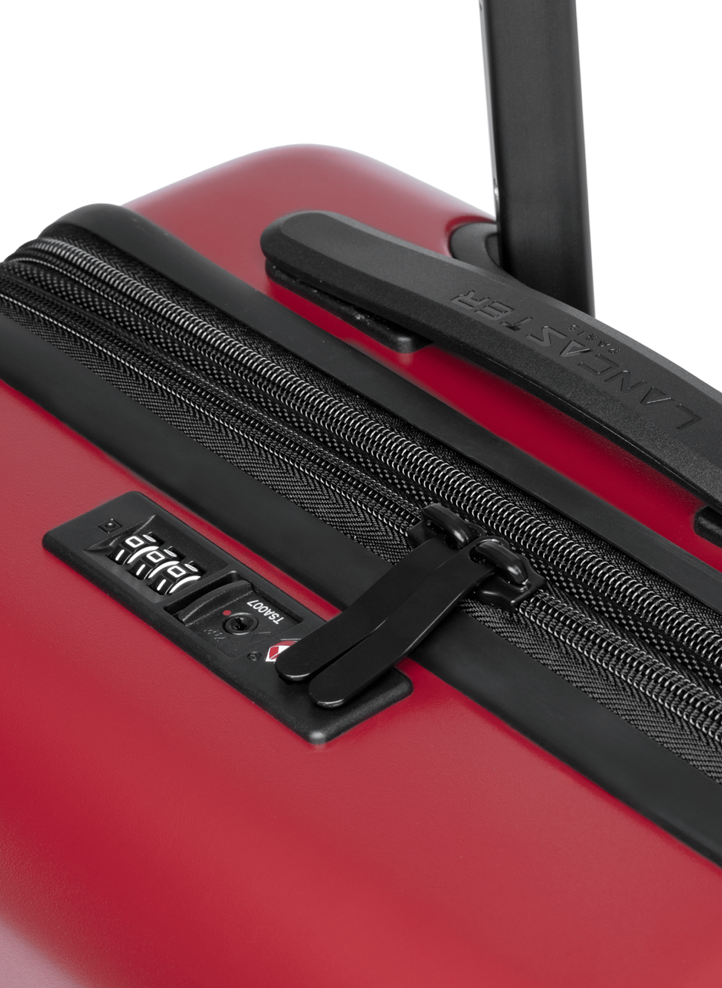 Valise cabine - cdg LANCASTER Rouge