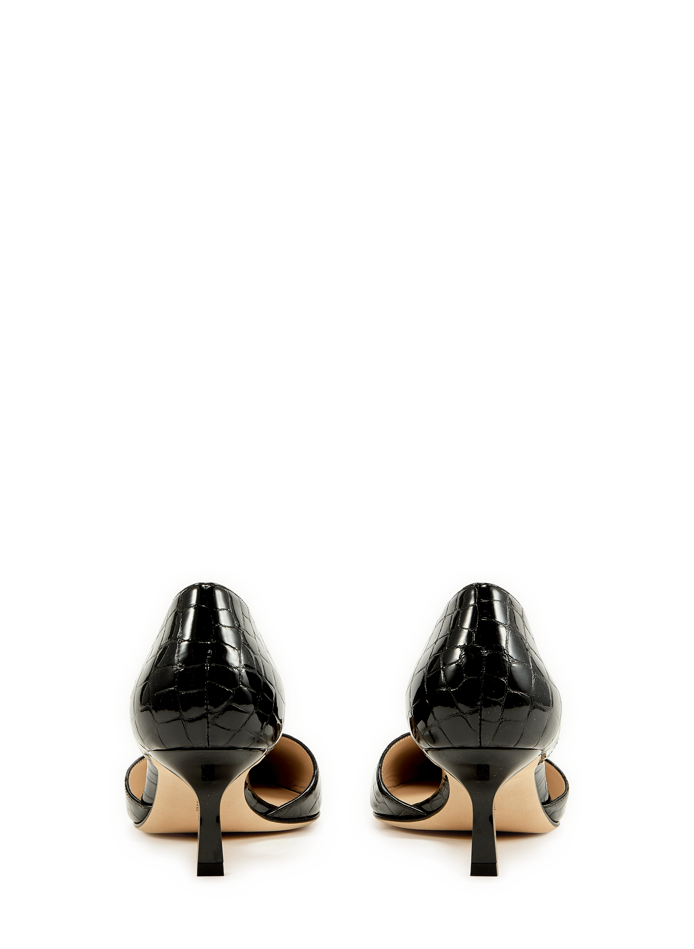 Patent leather heels VICTORIA BECKHAM Black