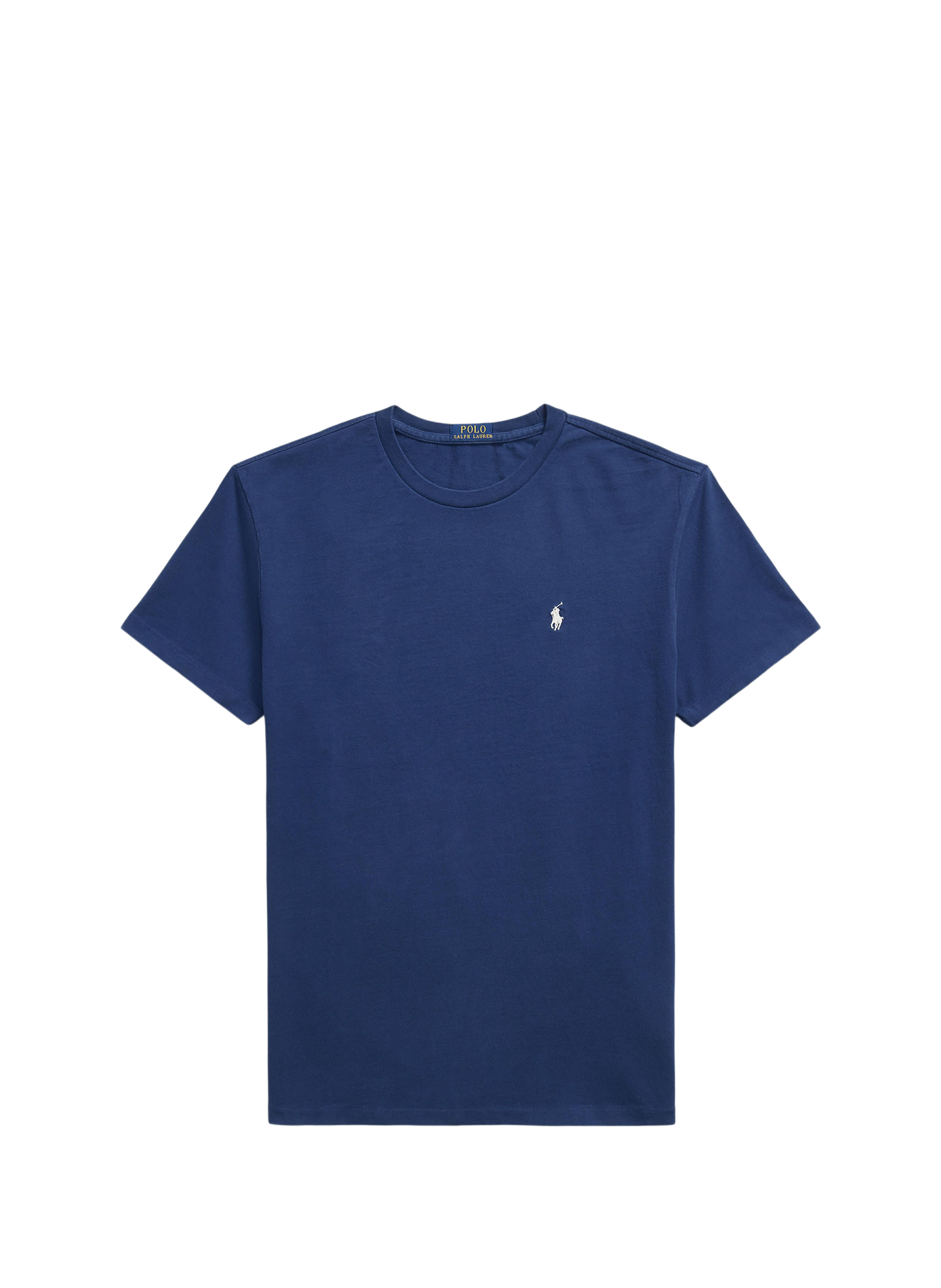 T-shirt manches courtes à logo en coton POLO RALPH LAUREN Bleu