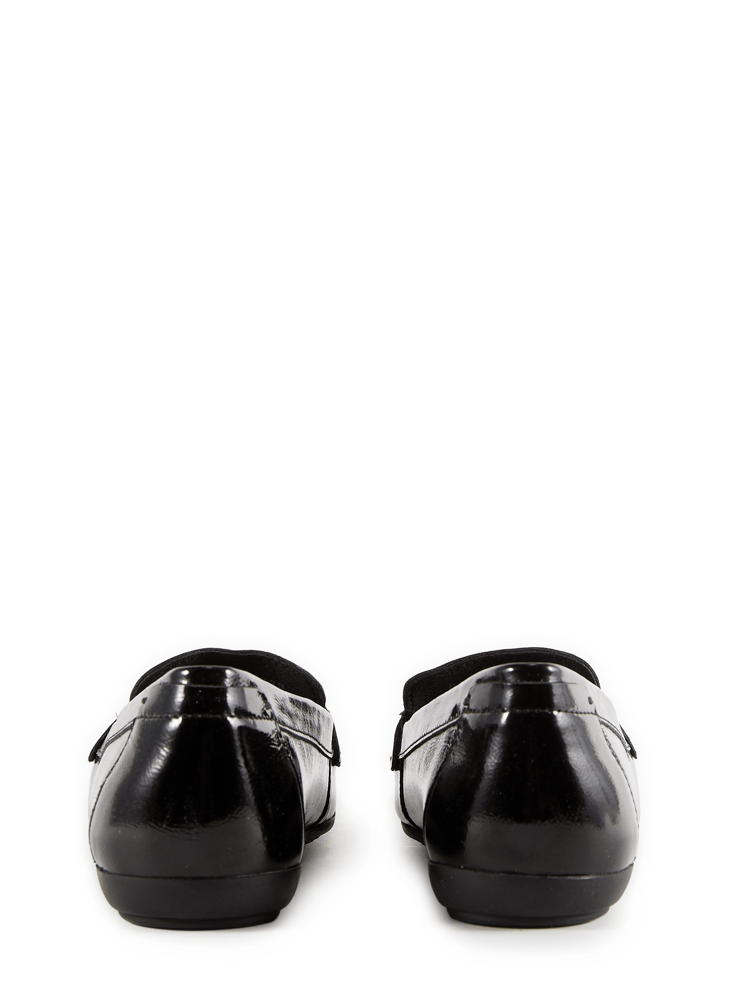 Mocassins Annytah en cuir GEOX Noir