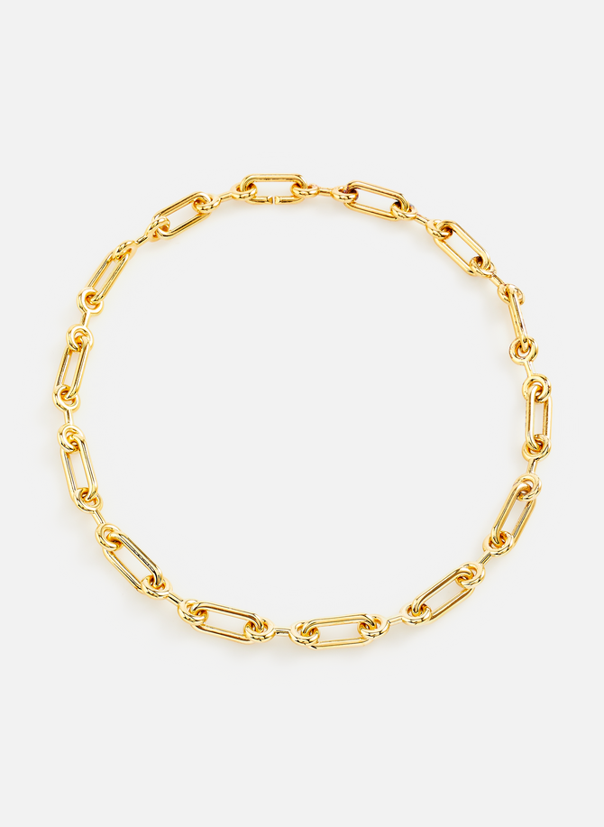 CHARLOTTE CHESNAIS gold-plated chain necklace