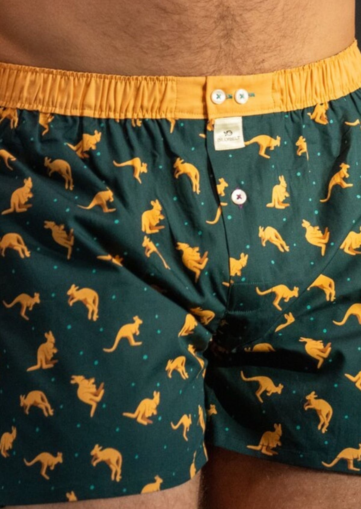 Caleçon en coton biologique BILLYBELT Vert