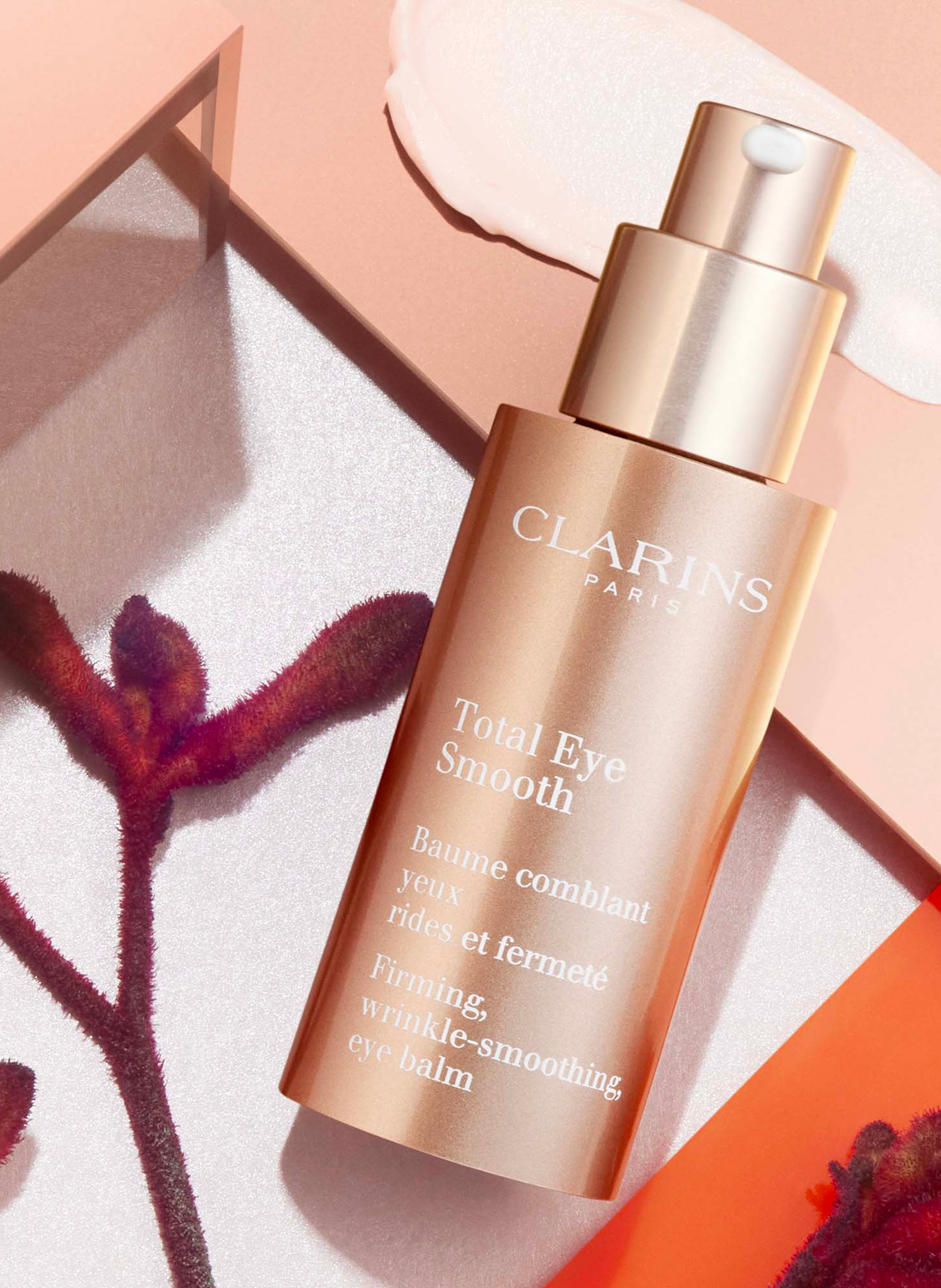 Baume comblant yeux rides et fermeté - Total Eye CLARINS No color