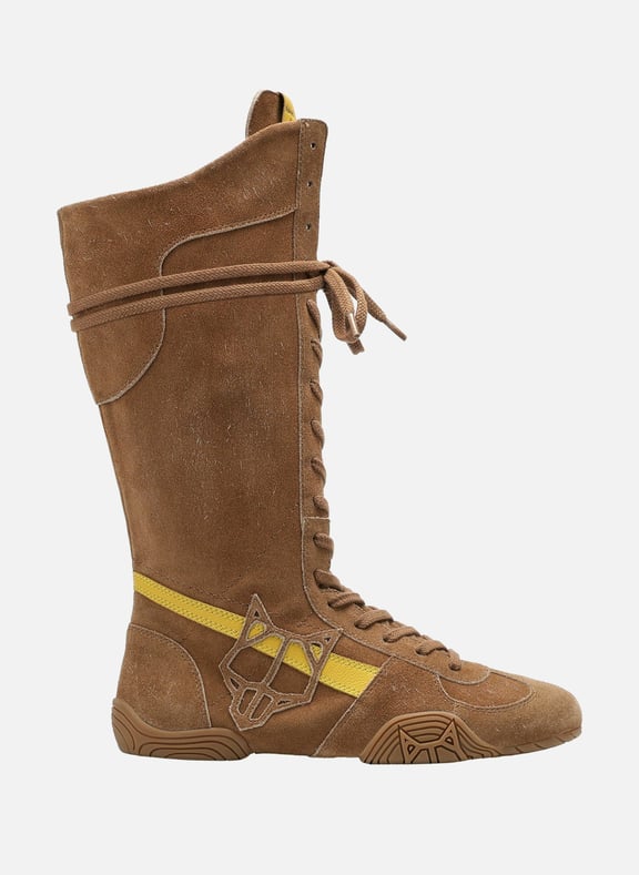 Bottes betsy Marron by NAKED WOLFE NAKED WOLFE Bottes betsy Marron