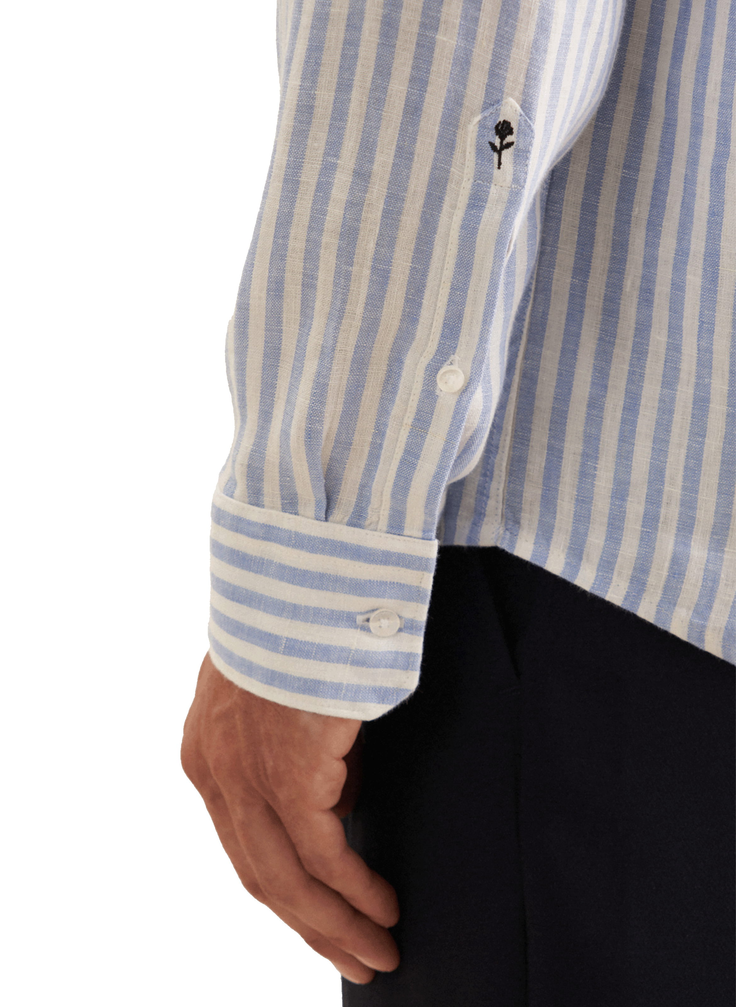 Plain shirt SEIDENSTICKER Blue