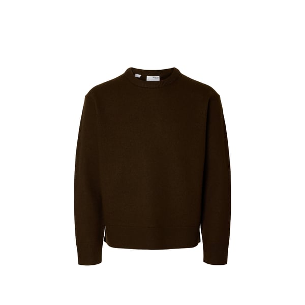 Selected Pull droit en laine