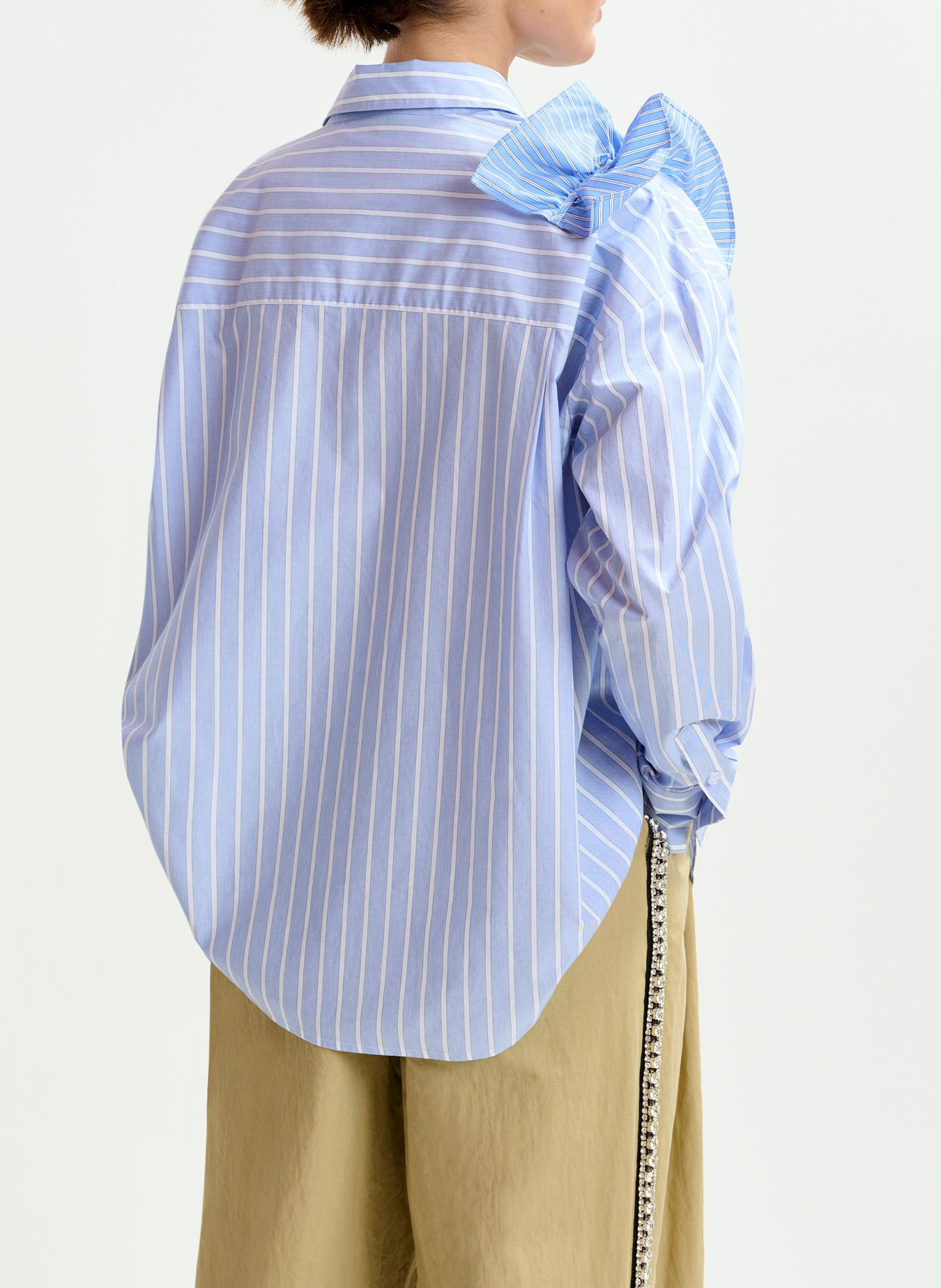 Chemise col classique en coton Ibody ESSENTIEL ANTWERP Bleu