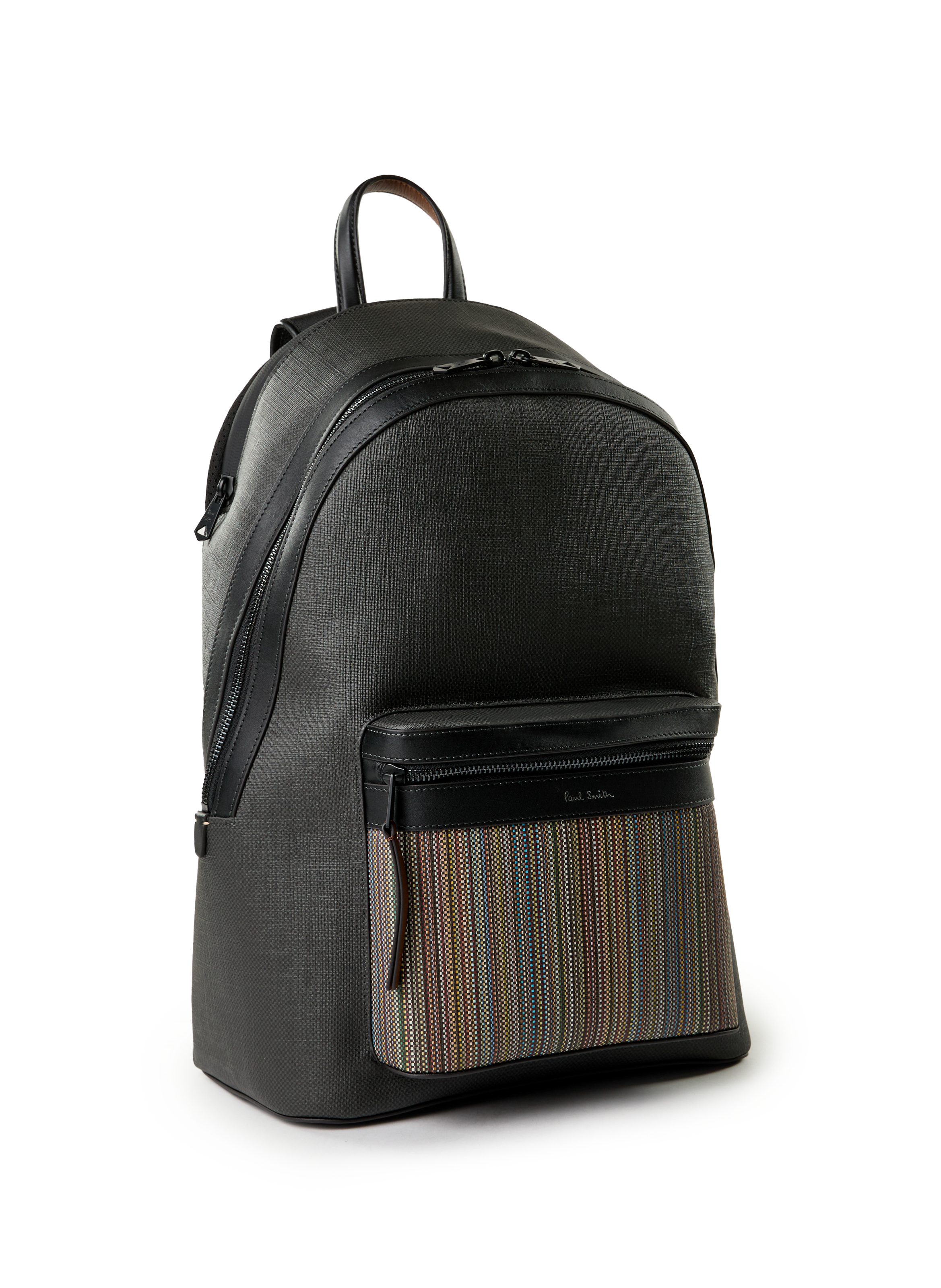 Textured backpack PAUL SMITH Multicolour