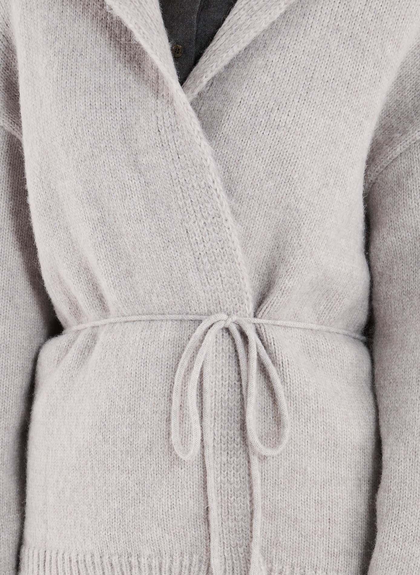 Cardigan col montant LE 17 SEPTEMBRE Gris