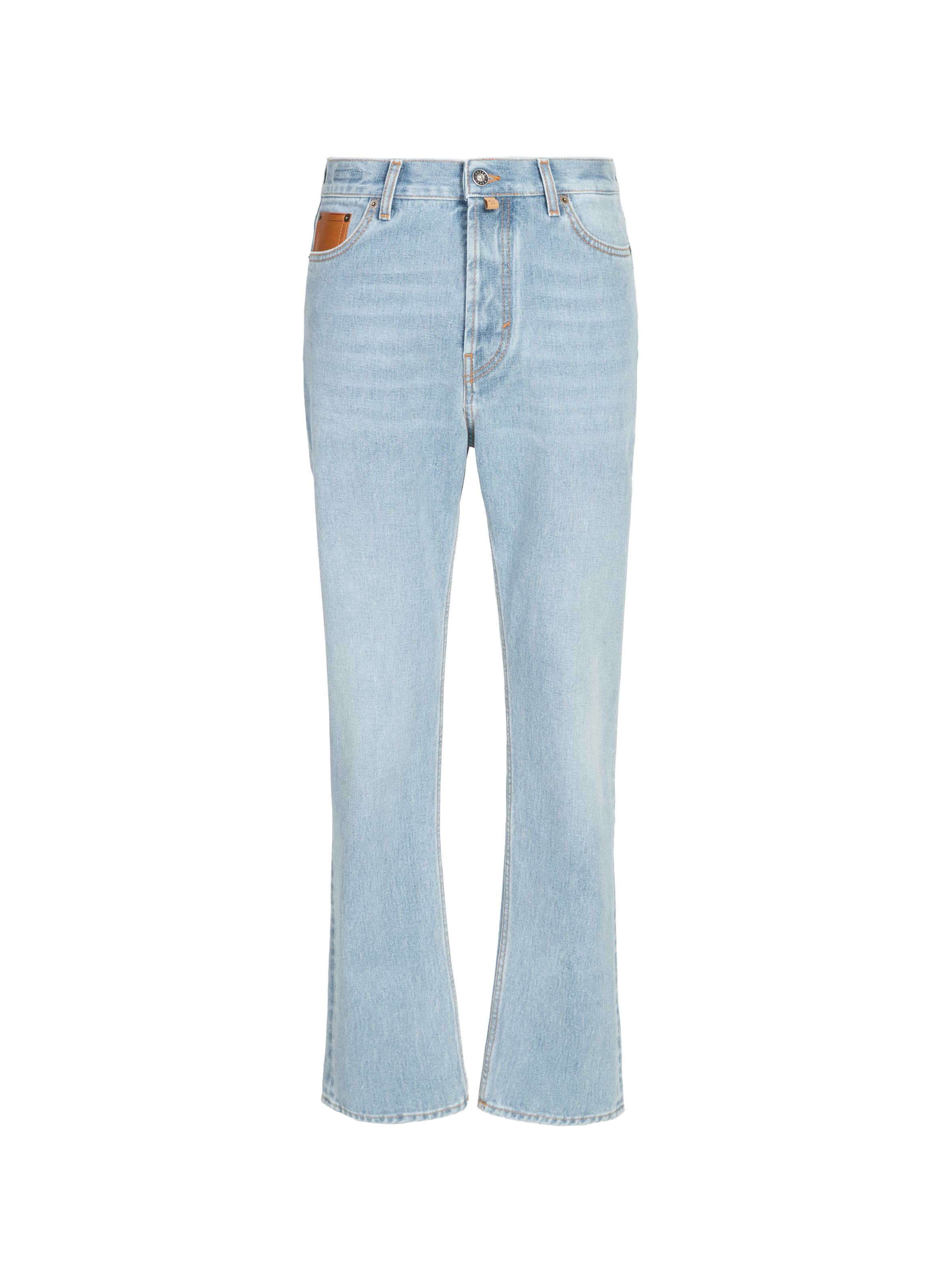 Jean slim en coton JACOB COHEN Bleu