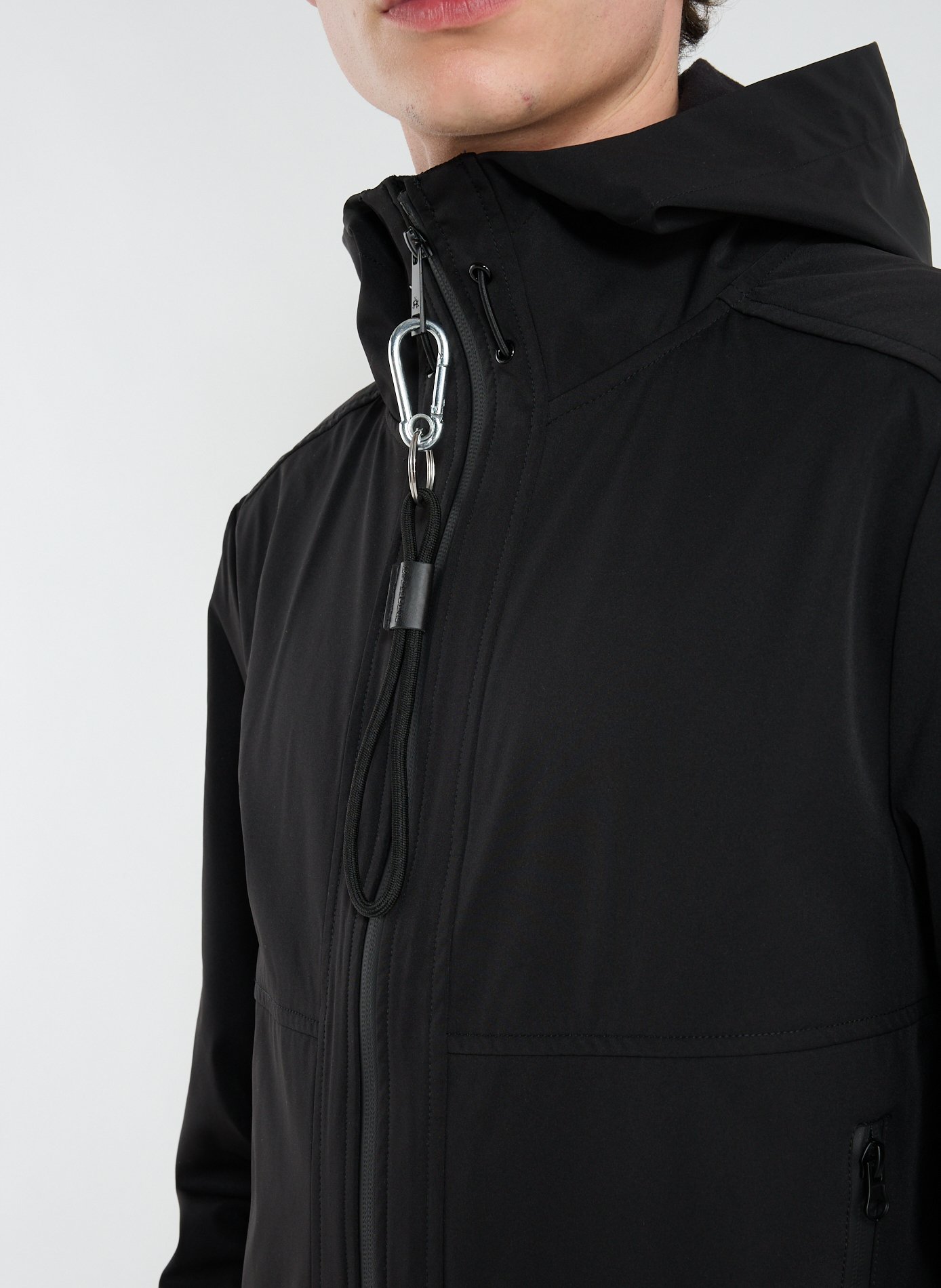 Hooded Jacket LA MARTINA Black