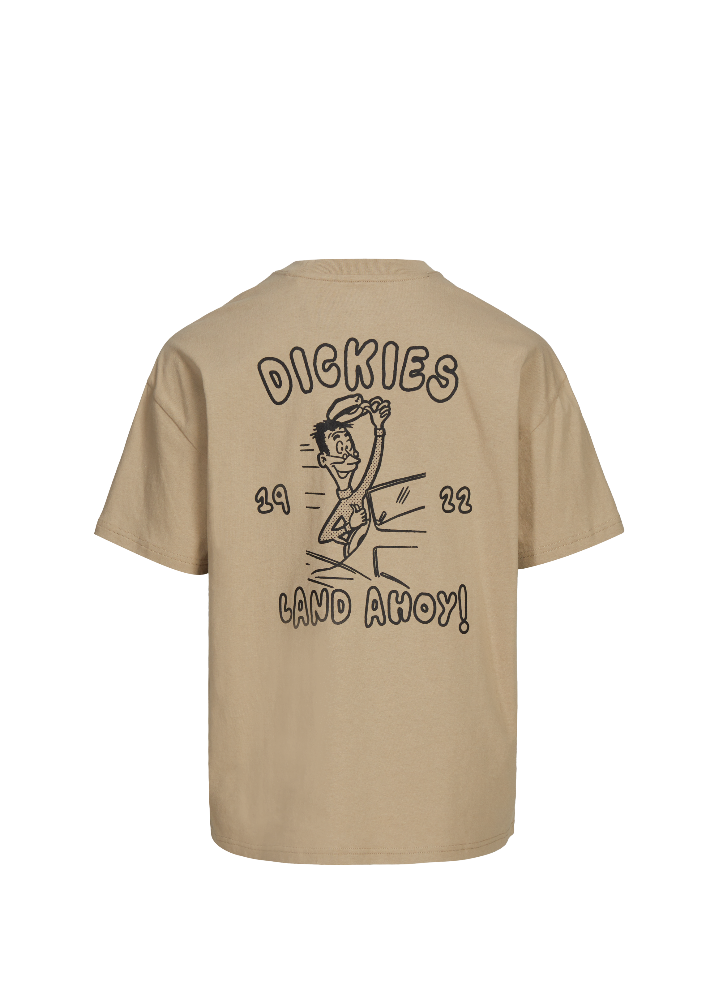 Classic Cotton T-Shirt DICKIES Beige