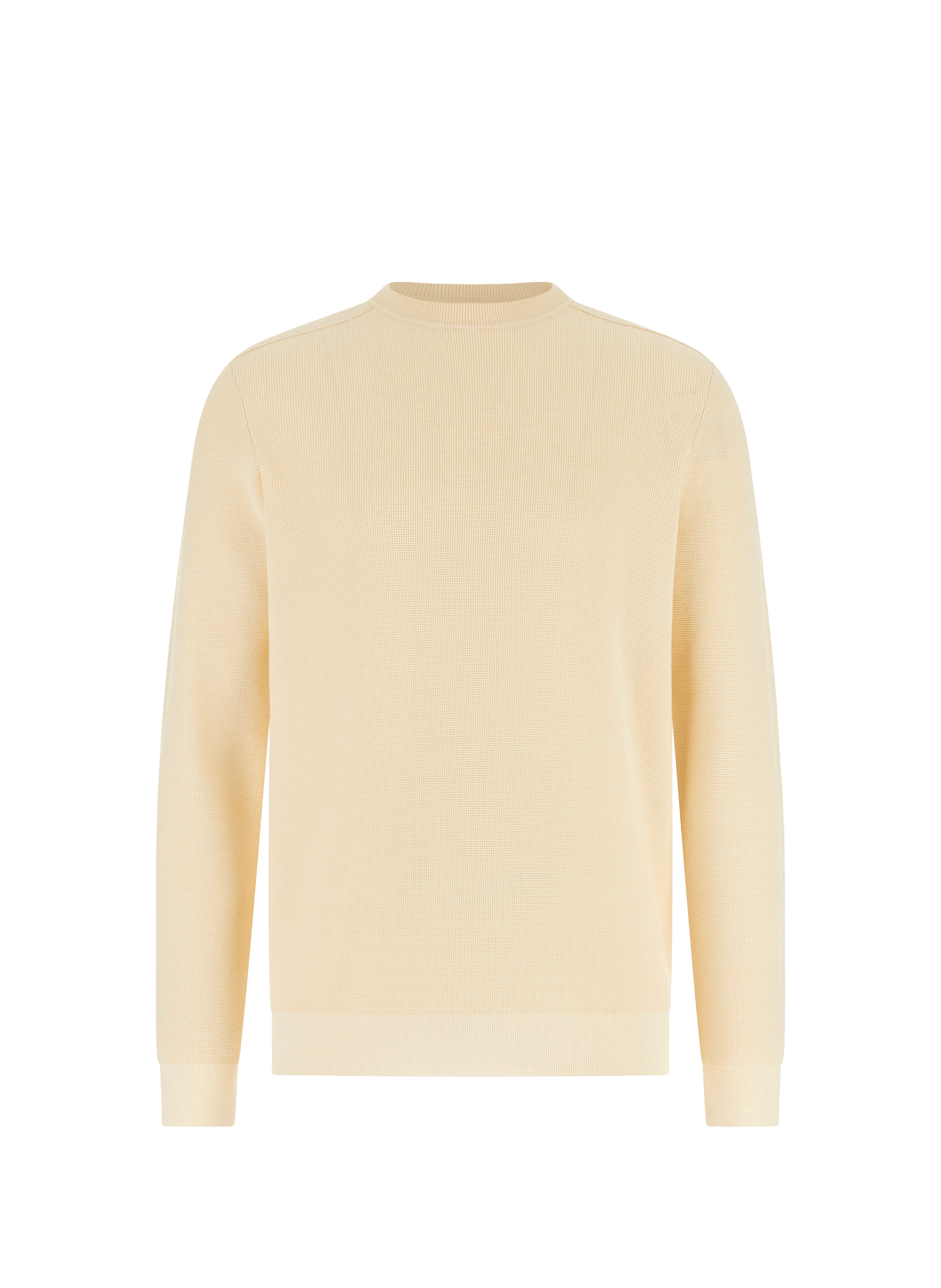 Round neck sweater with long sleeves GUESS Beige