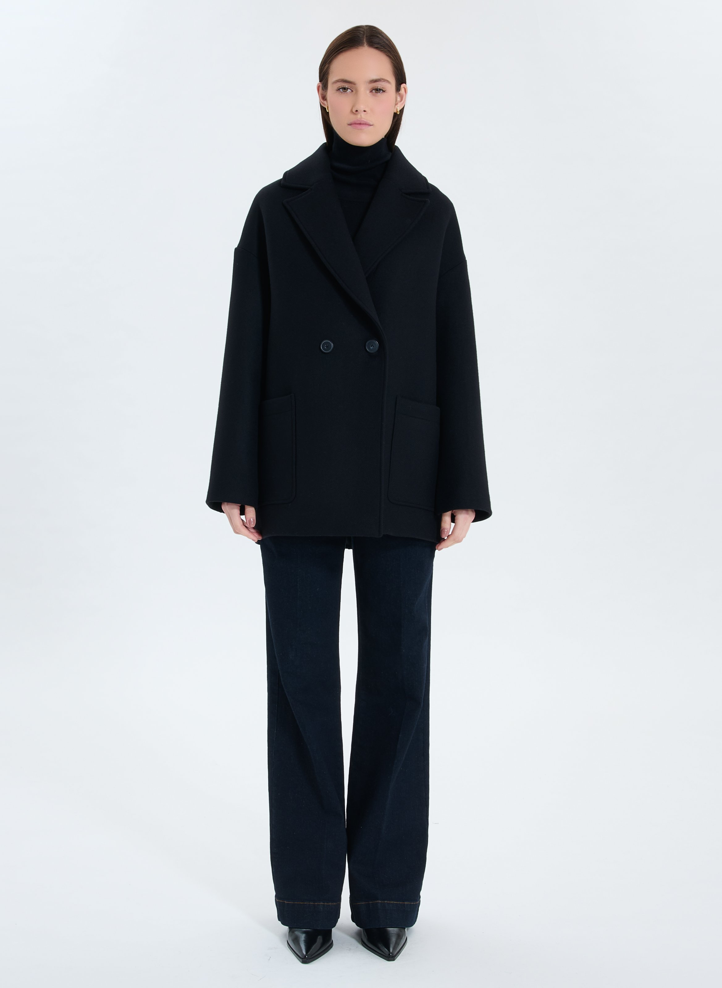 Manteau  mirando ZAPA Noir