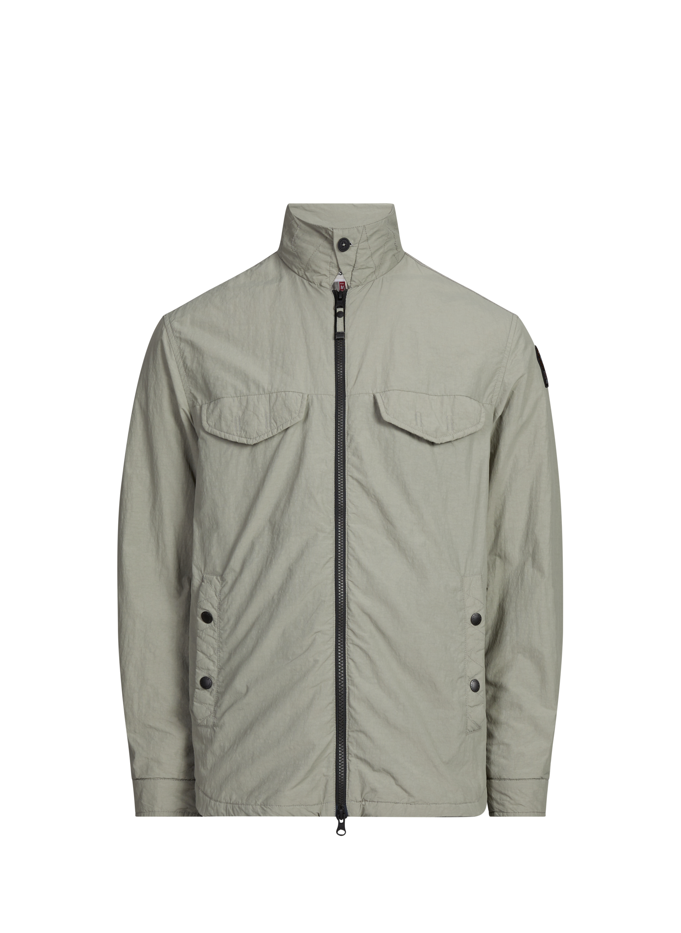 Evander jacket with buttoned high collar PARAJUMPERS Grey