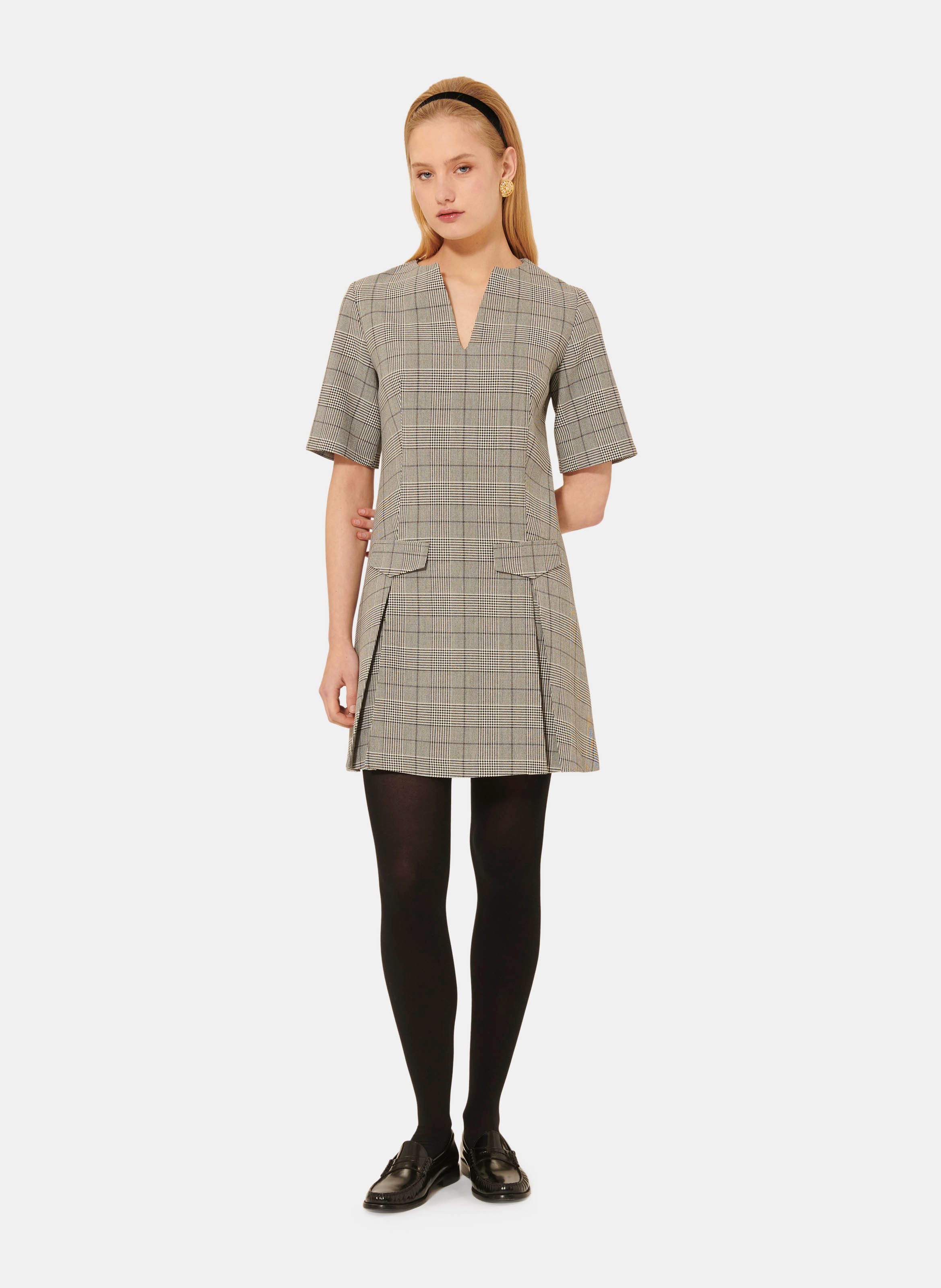 Robe riyu TARA JARMON Gris