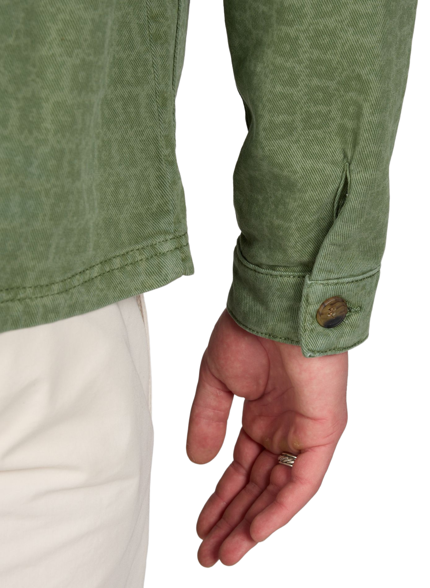 Veste légère Lorge en coton FAGUO Vert
