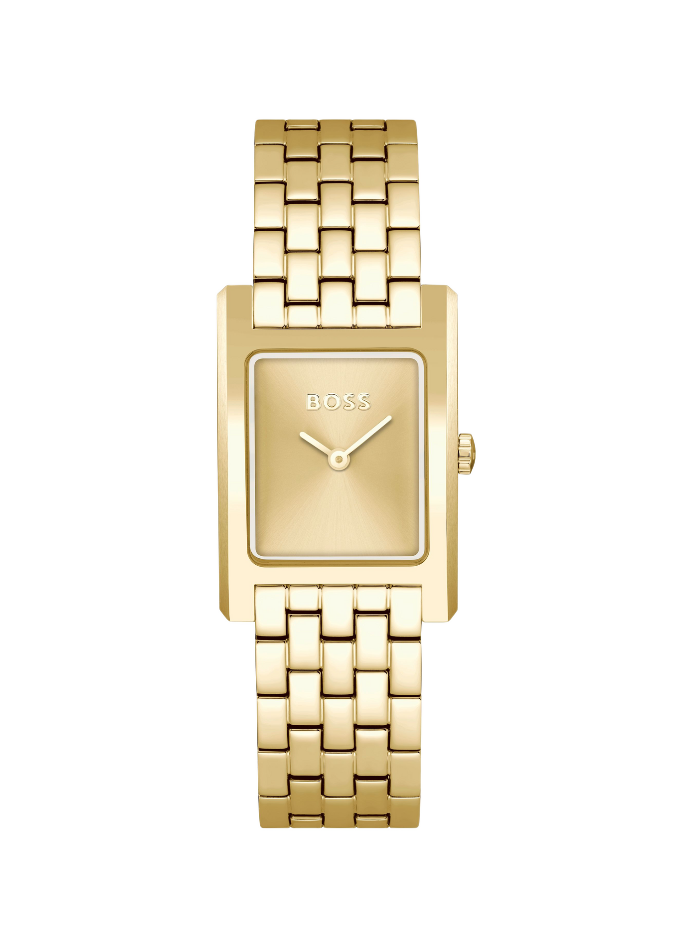 Montre quartz Lucy en acier inoxydable BOSS MONTRES Doré