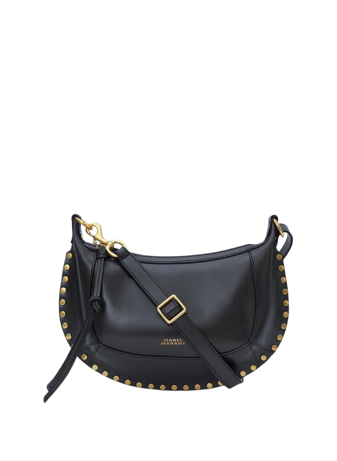 Oskan Moon calfskin leather handbag ISABEL MARANT Black